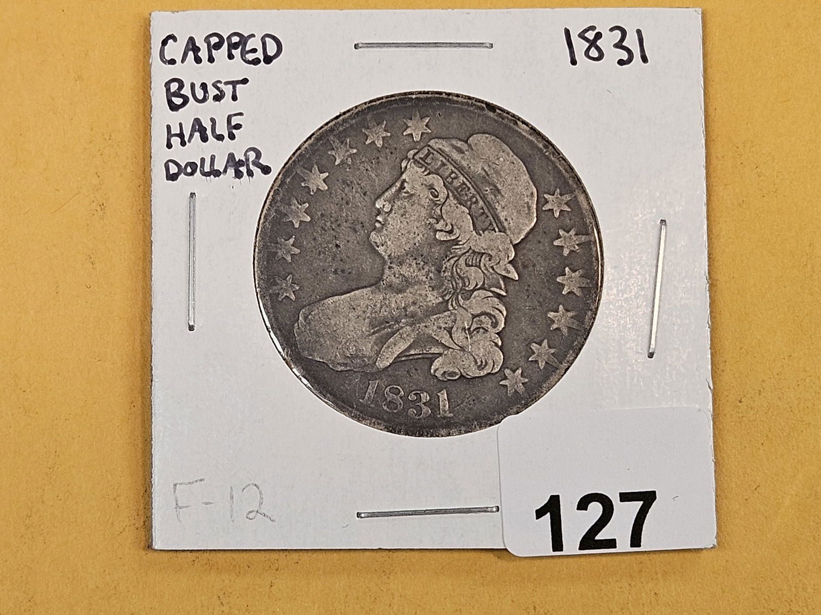 1831 Capped Bust Half Dollar - 2