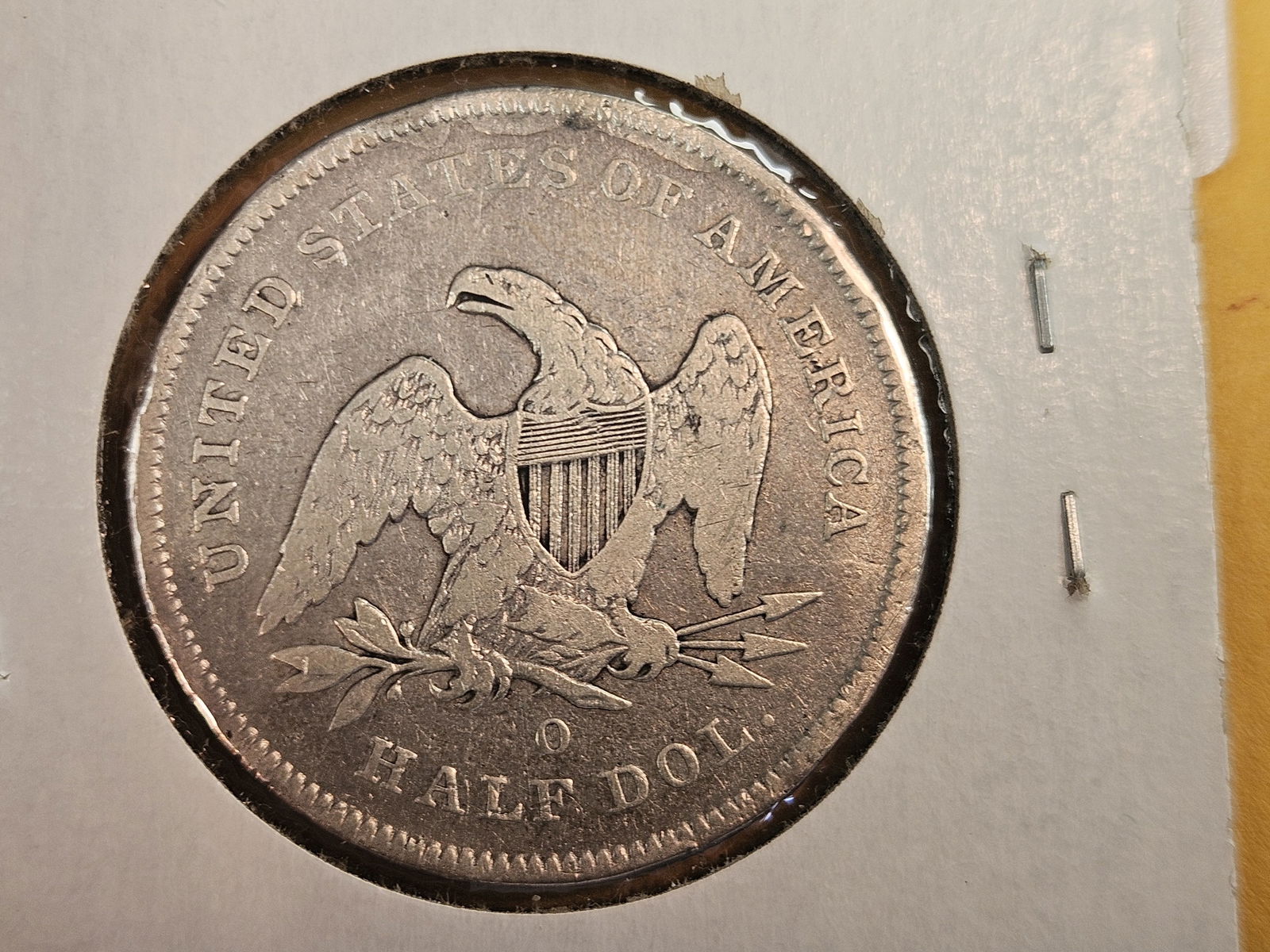 1841-O Seated Liberty silver Half Dollar - 3