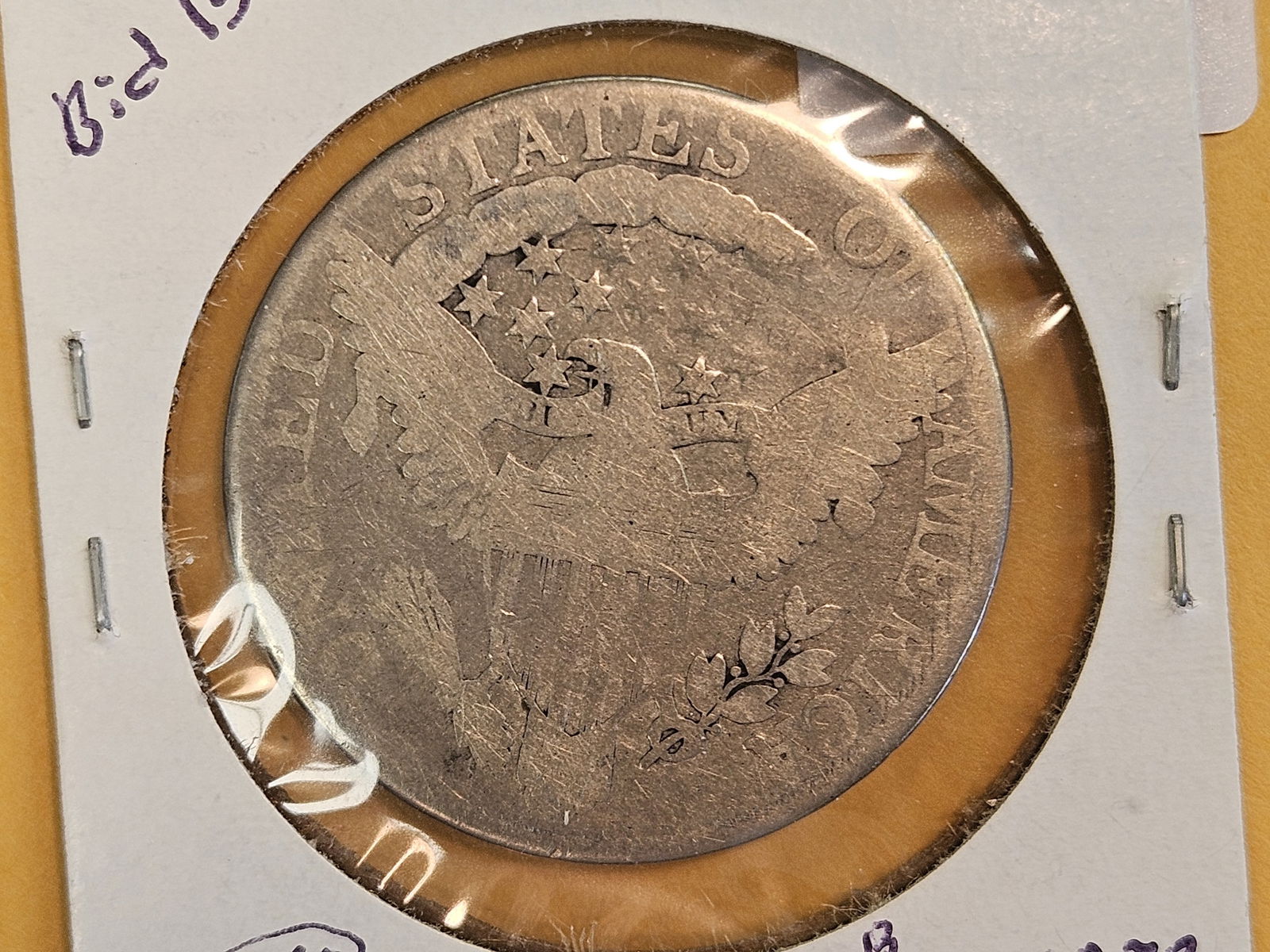 * Scarcer * 1806 Draped Bust silver Half Dollar! - 4