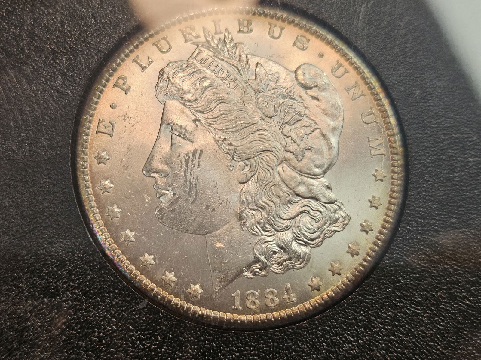 ** KEY DATE ** GSA 1884-CC Morgan Dollar in Choice Brilliant Uncirculated plus - 4