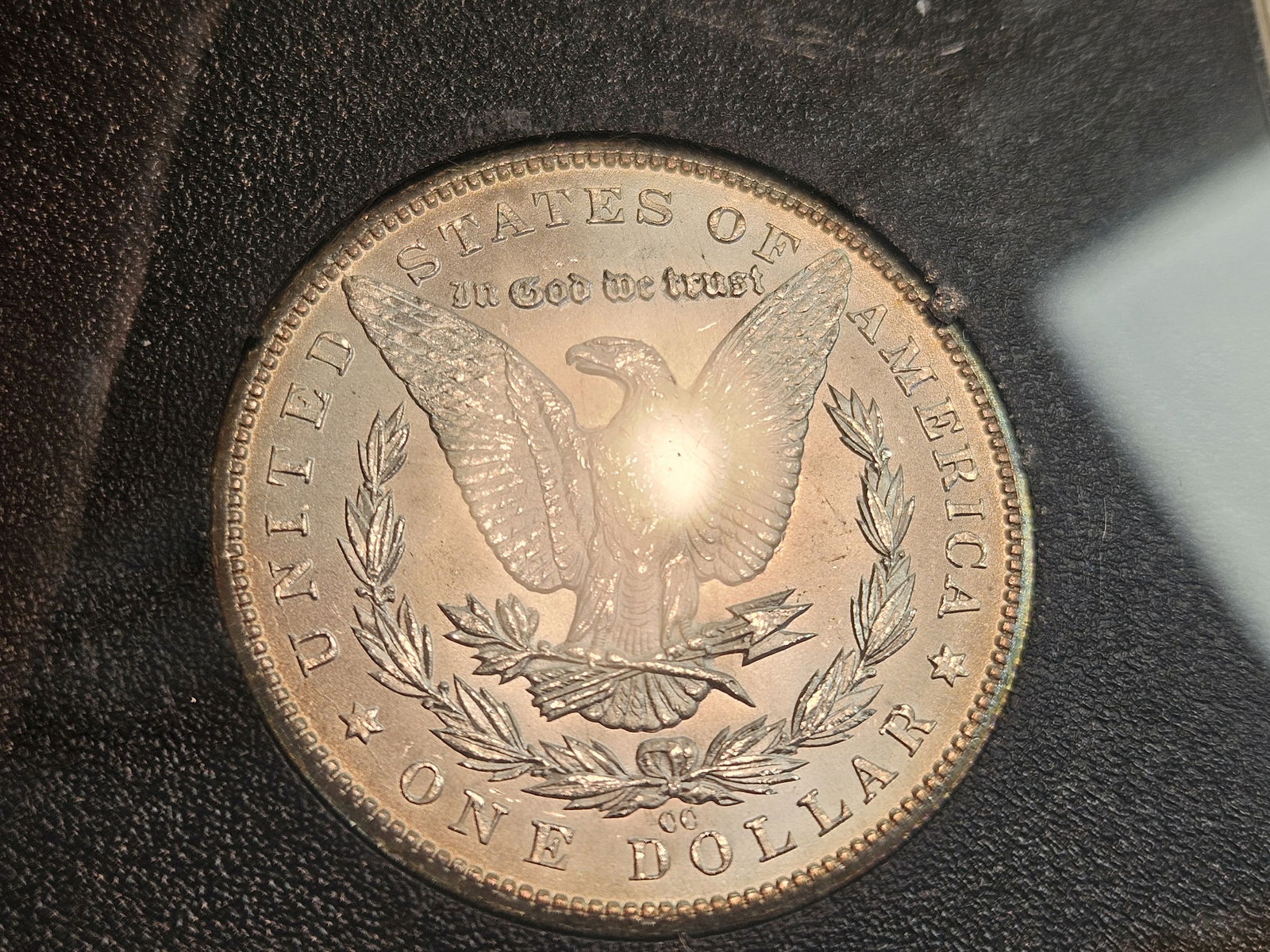 ** KEY DATE ** GSA 1884-CC Morgan Dollar in Choice Brilliant Uncirculated plus - 7