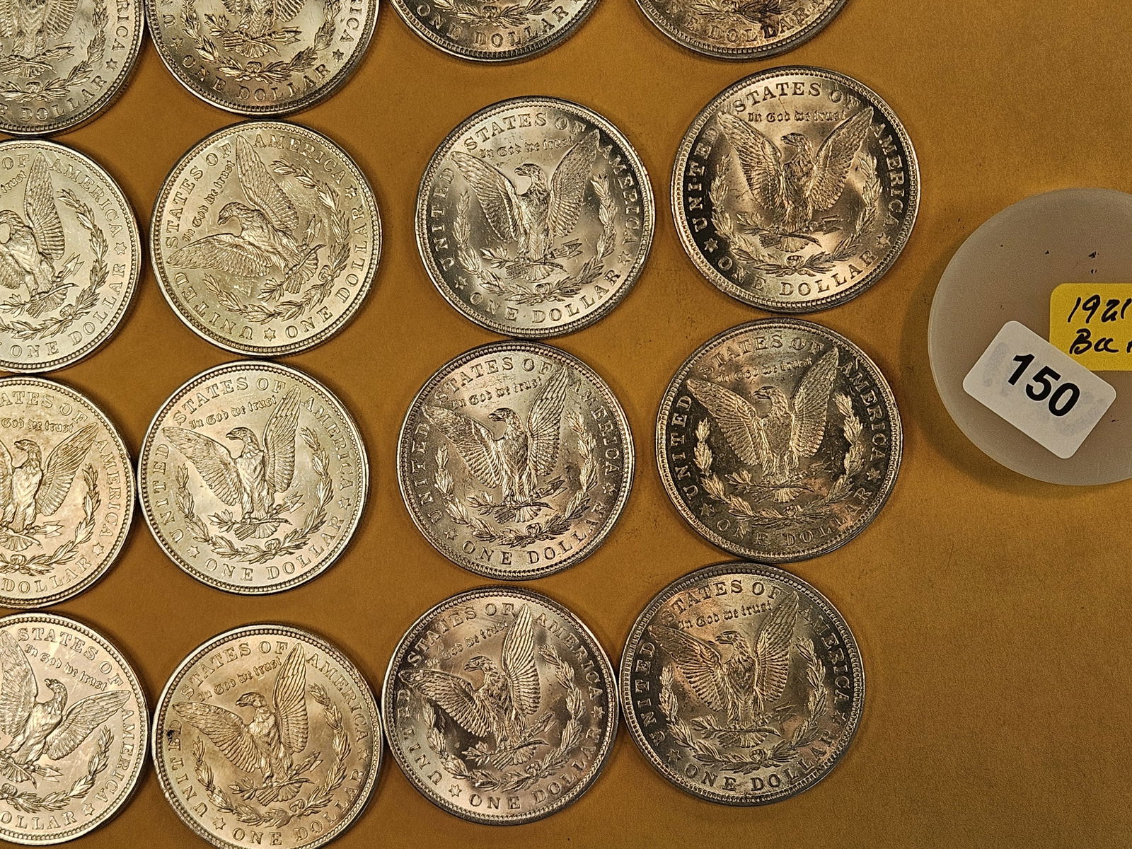 ** CHOICE Brilliant Uncirculated FULL ROLL Morgan SILVER Dollars ** - 16