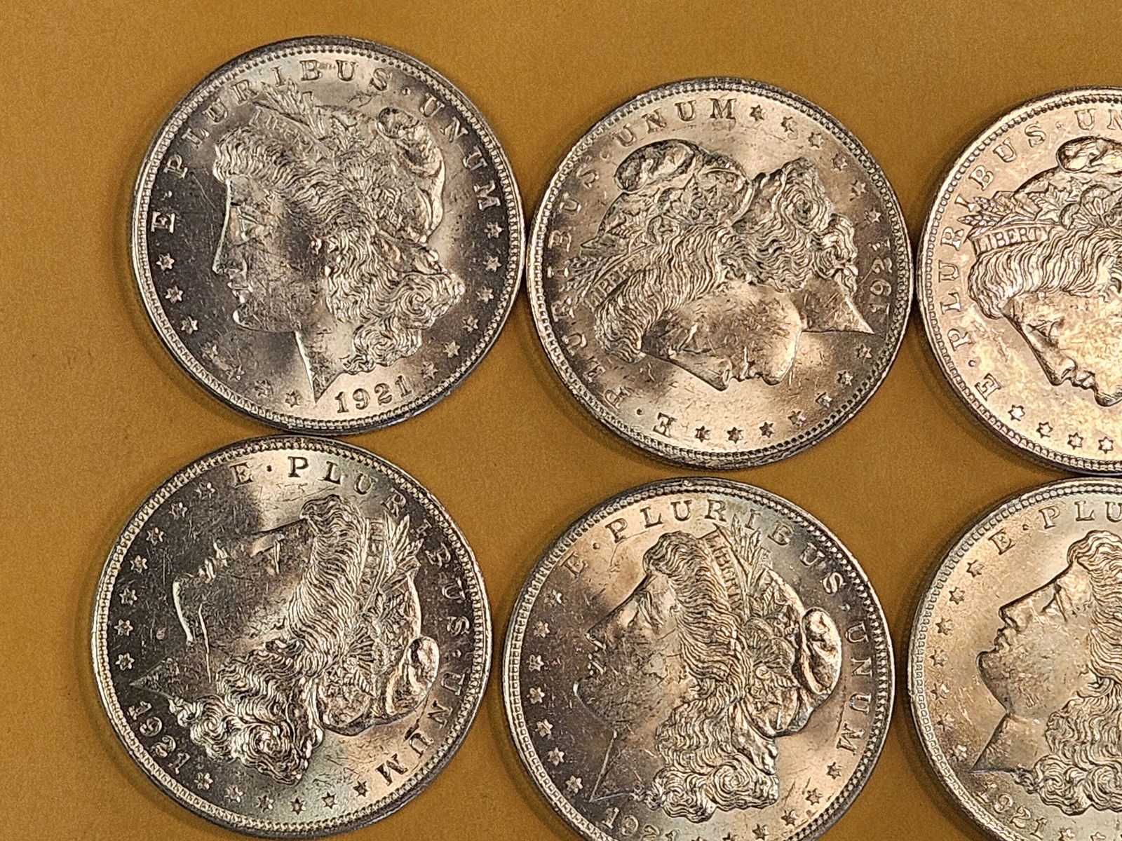 ** CHOICE Brilliant Uncirculated FULL ROLL Morgan SILVER Dollars ** - 2