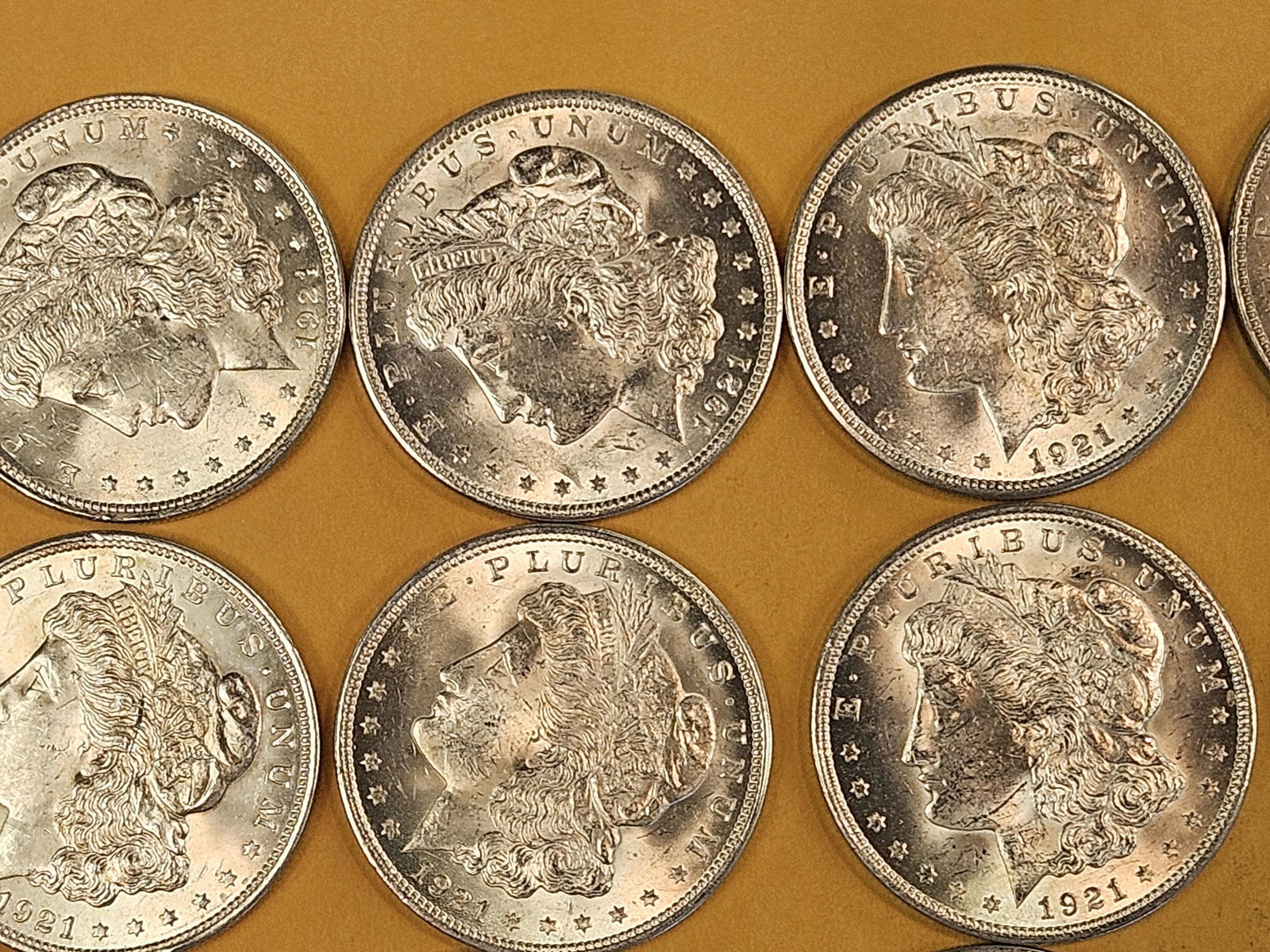 ** CHOICE Brilliant Uncirculated FULL ROLL Morgan SILVER Dollars ** - 4