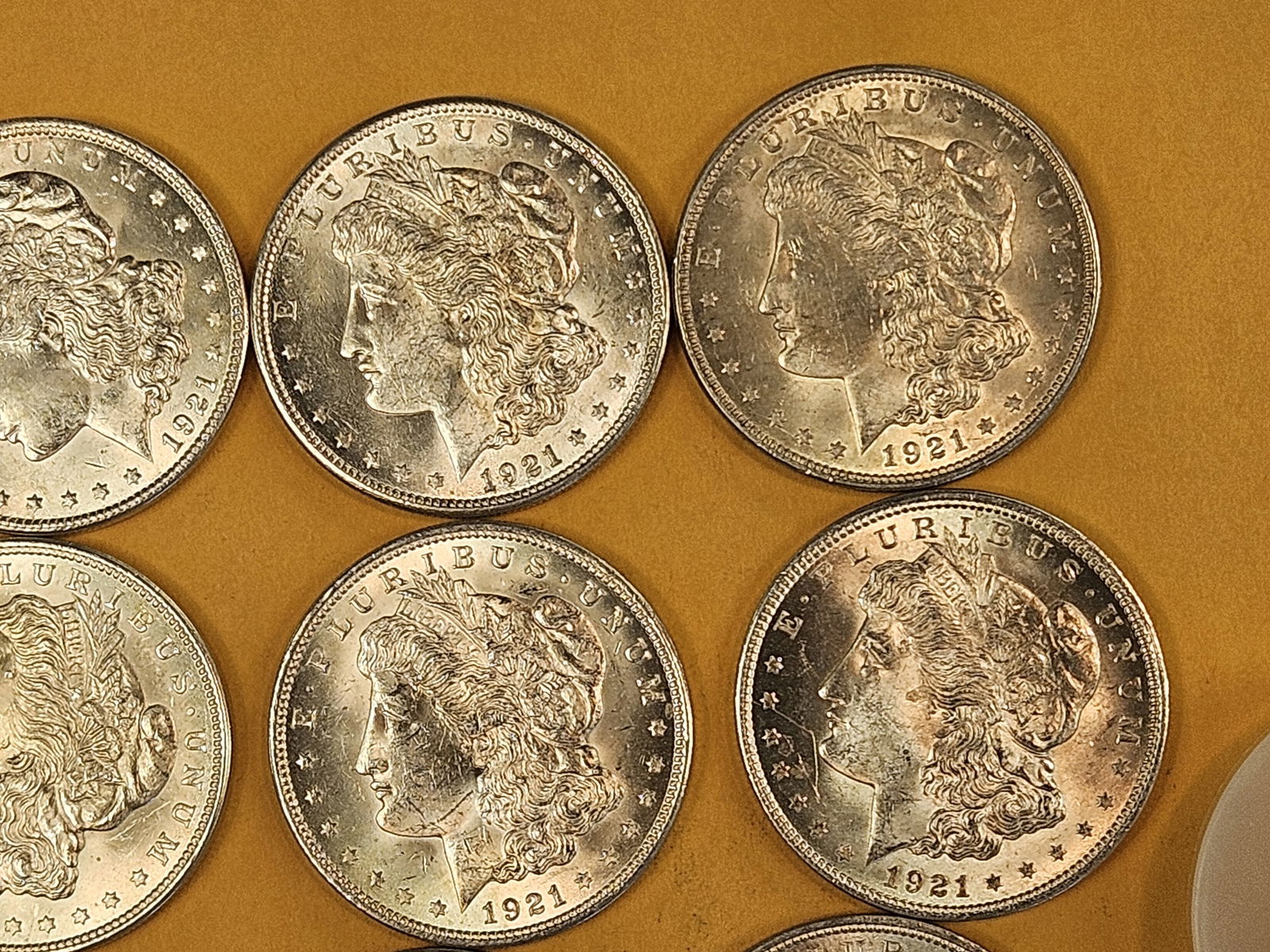 ** CHOICE Brilliant Uncirculated FULL ROLL Morgan SILVER Dollars ** - 5