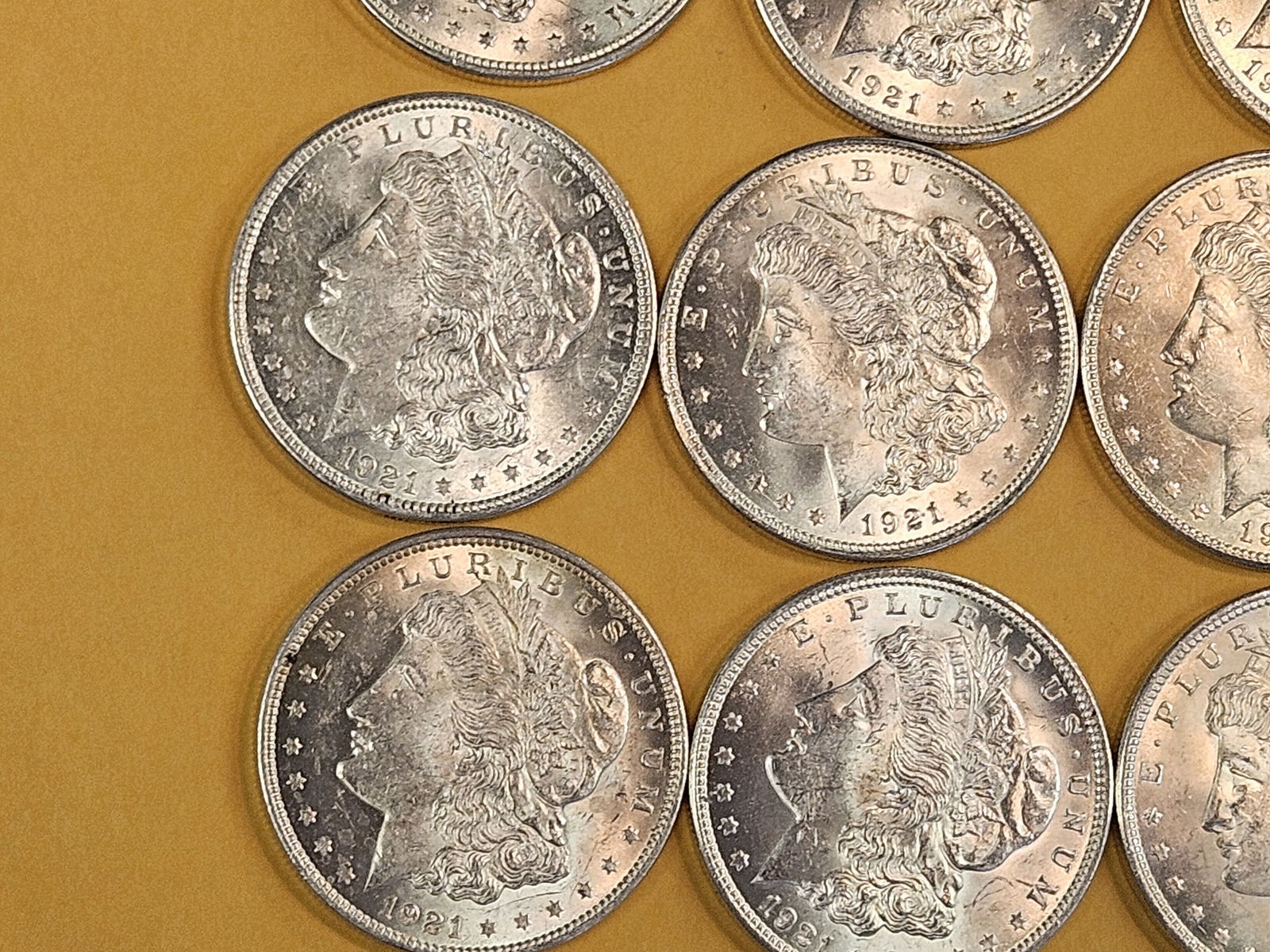 ** CHOICE Brilliant Uncirculated FULL ROLL Morgan SILVER Dollars ** - 6