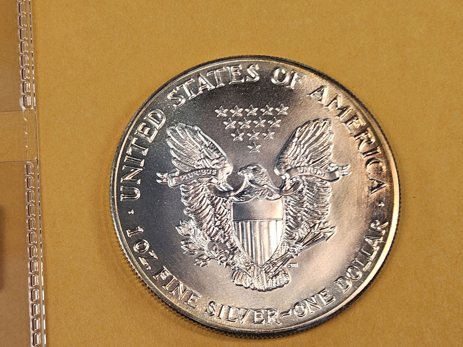 GEM Brilliant Uncirculated 1987 American Silver Eagle - 3