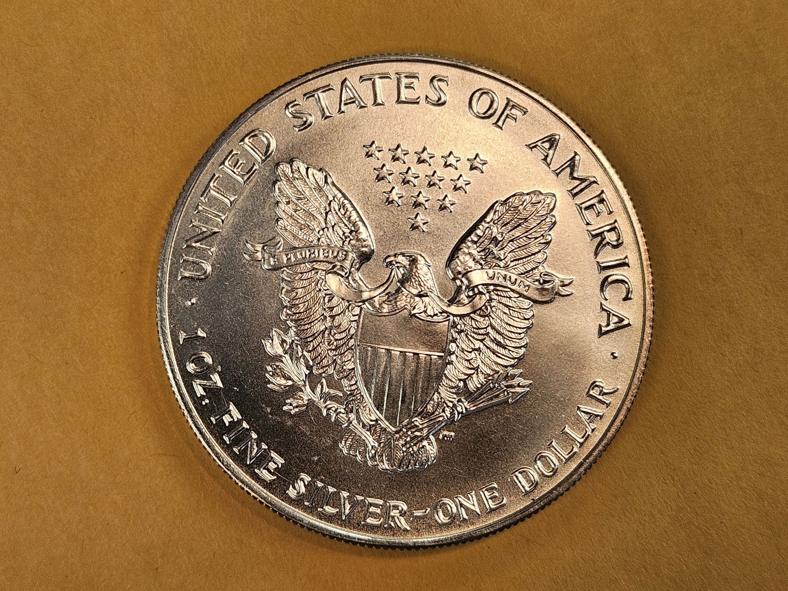 Semi-key GEM Brilliant Uncirculated 1993 American Silver Eagle - 2