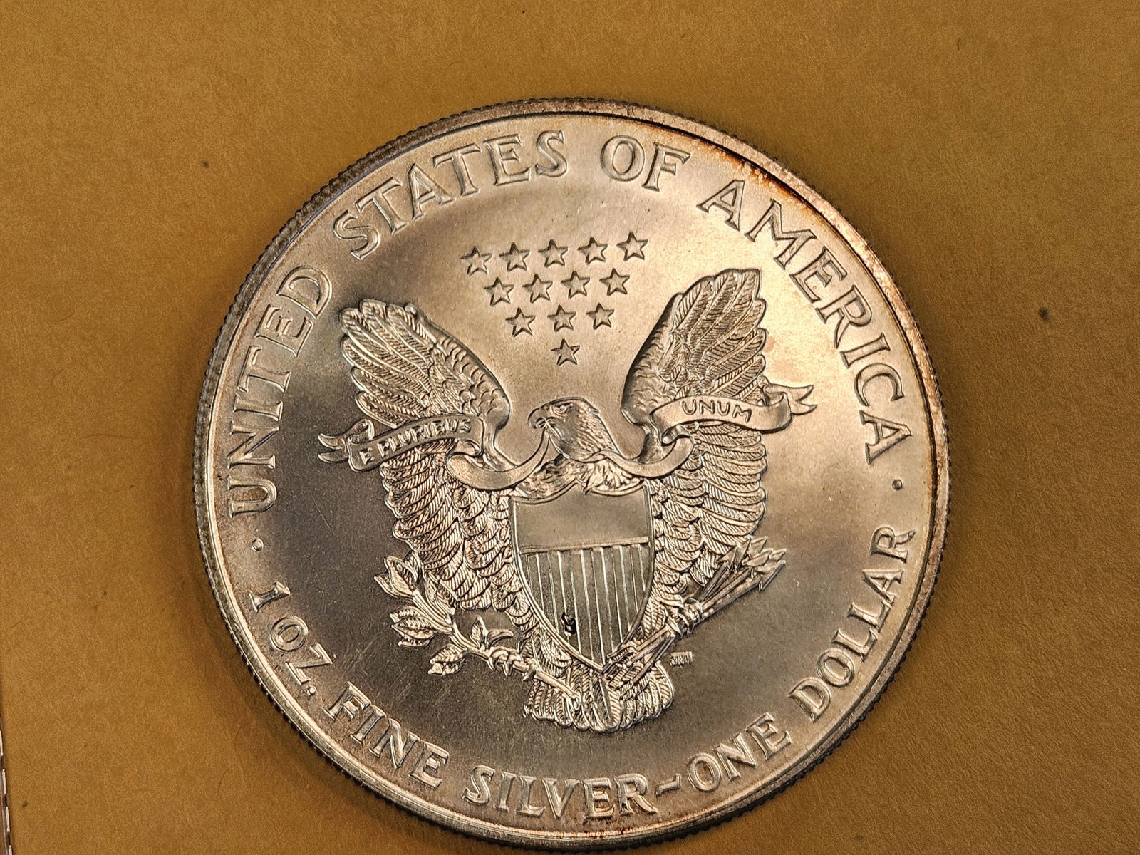 GEM Brilliant Uncirculated 1999 American Silver Eagle - 3