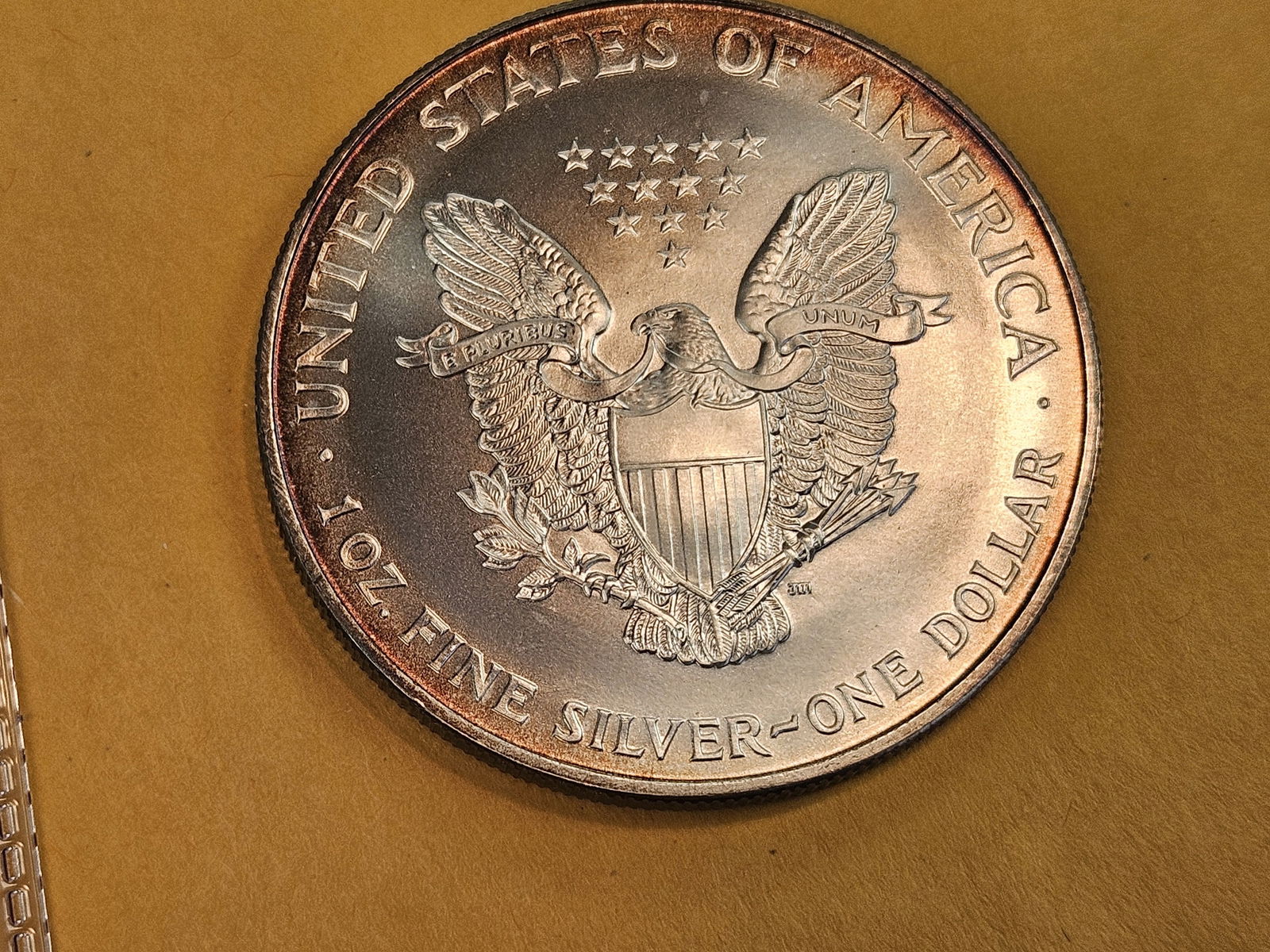 GEM Brilliant Uncirculated 1995 American Silver Eagle - 4