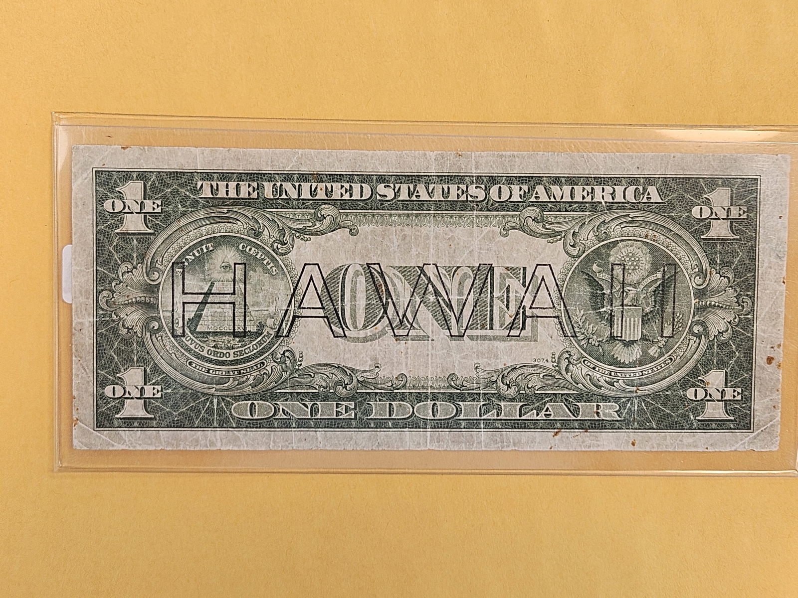 Series of 1935-A One Dollar Silver Certificate - 2