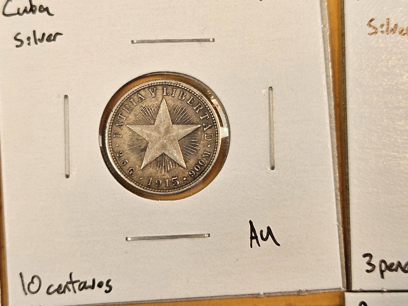 Six mixed, Silver, World Coins - 3