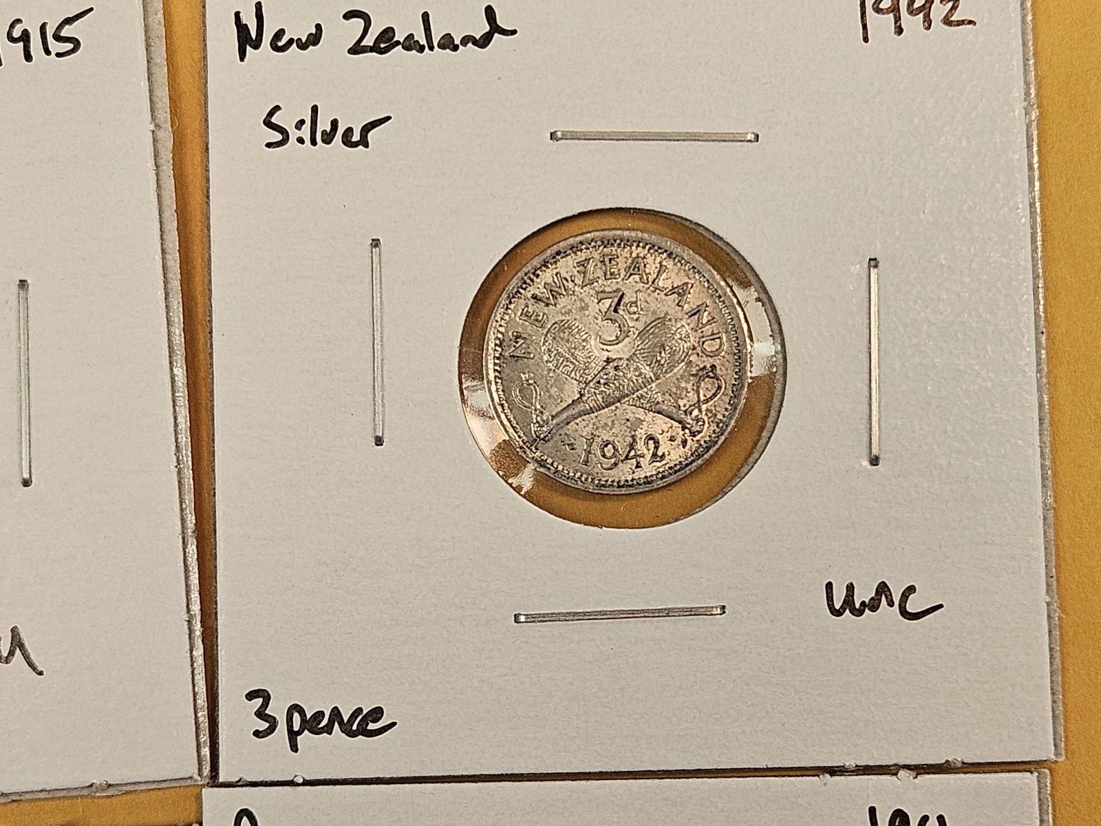 Six mixed, Silver, World Coins - 4