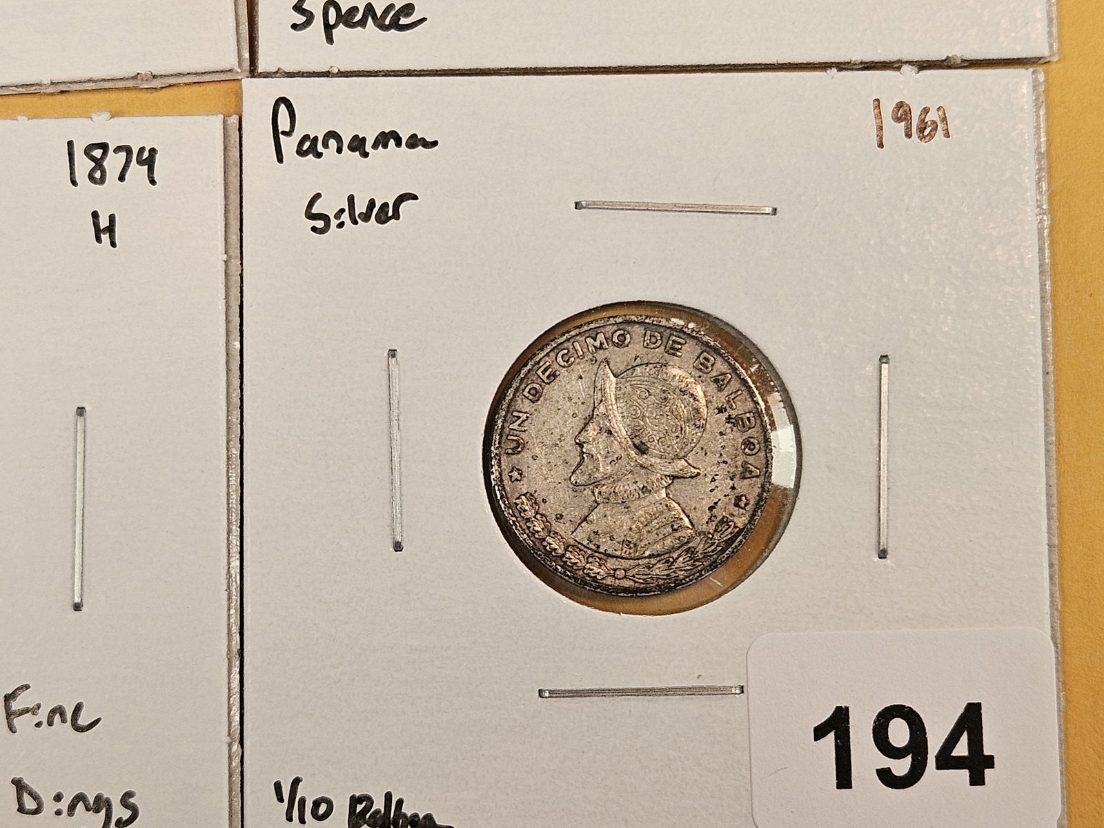 Six mixed, Silver, World Coins - 7