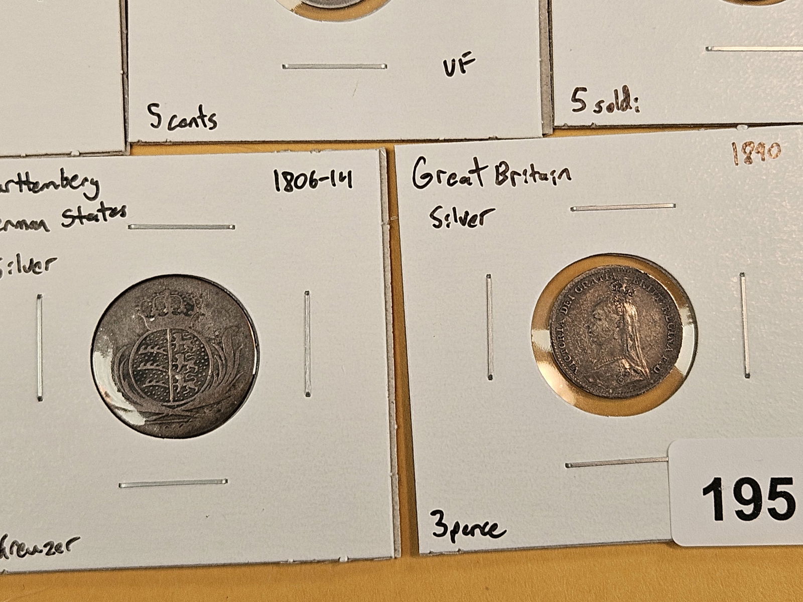 Eight cool, mixed, Silver, World coins - 6