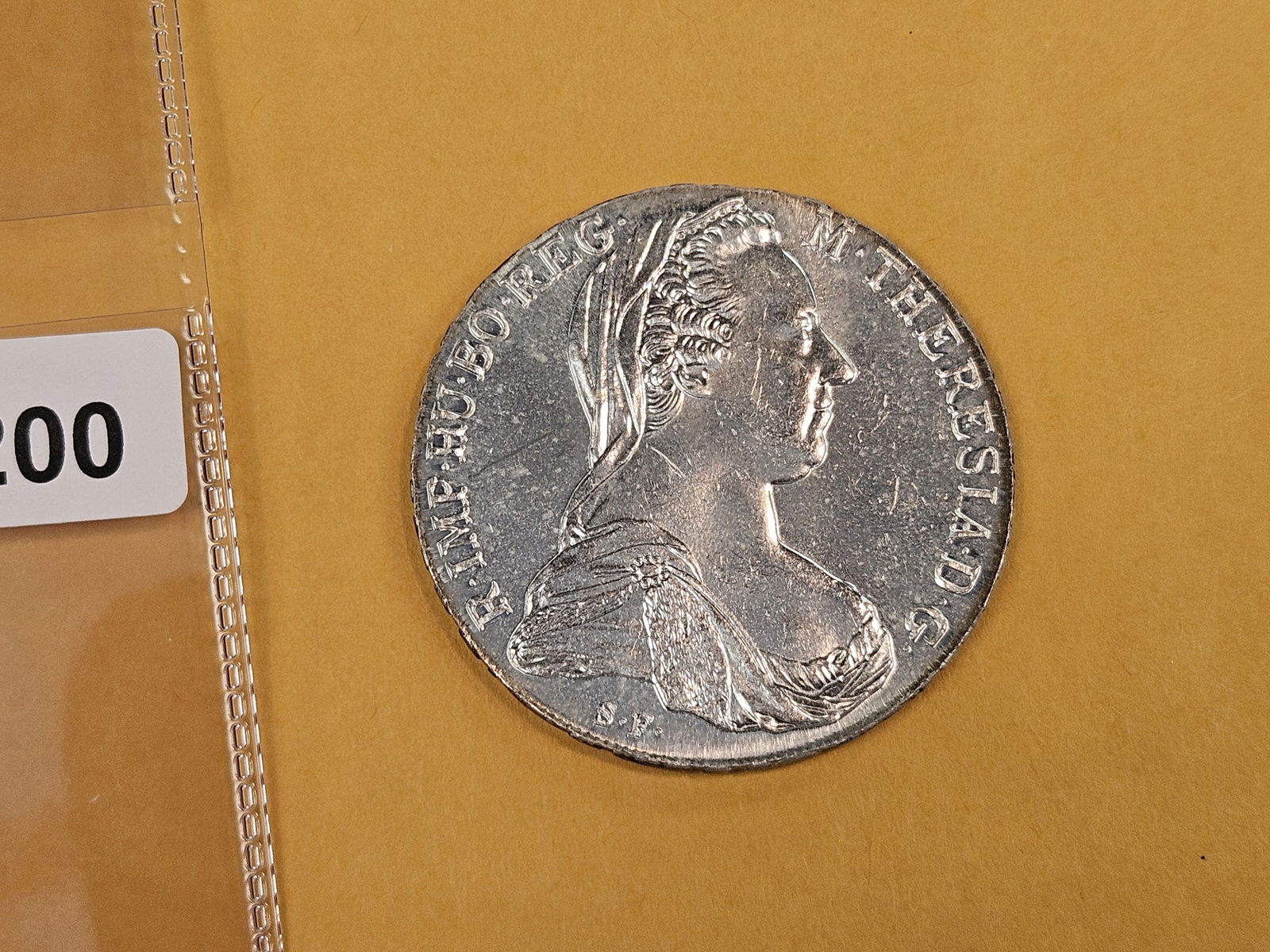 GEM 1780 Maria Theresa silver Thaler - 2