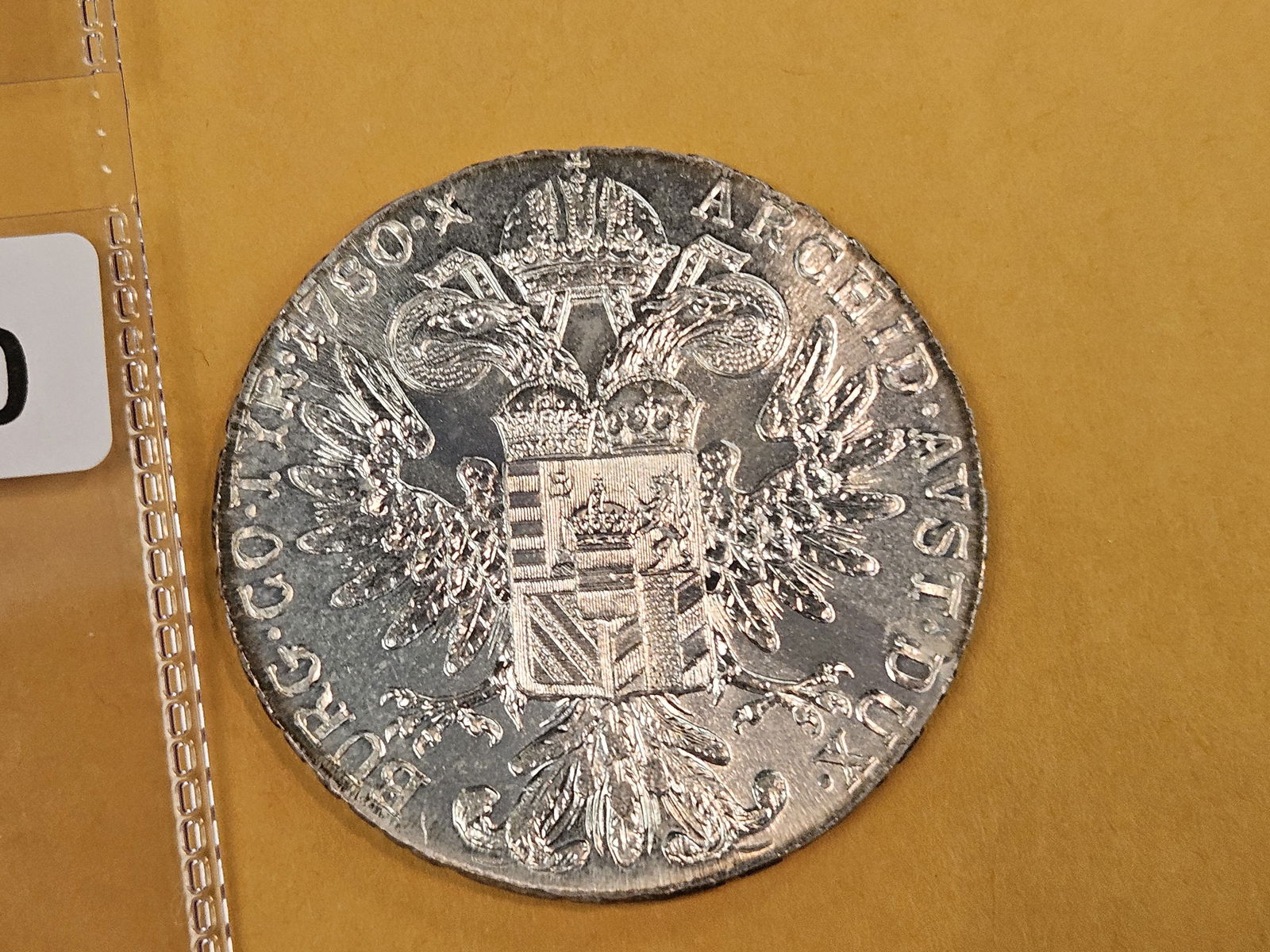 GEM 1780 Maria Theresa silver Thaler - 3