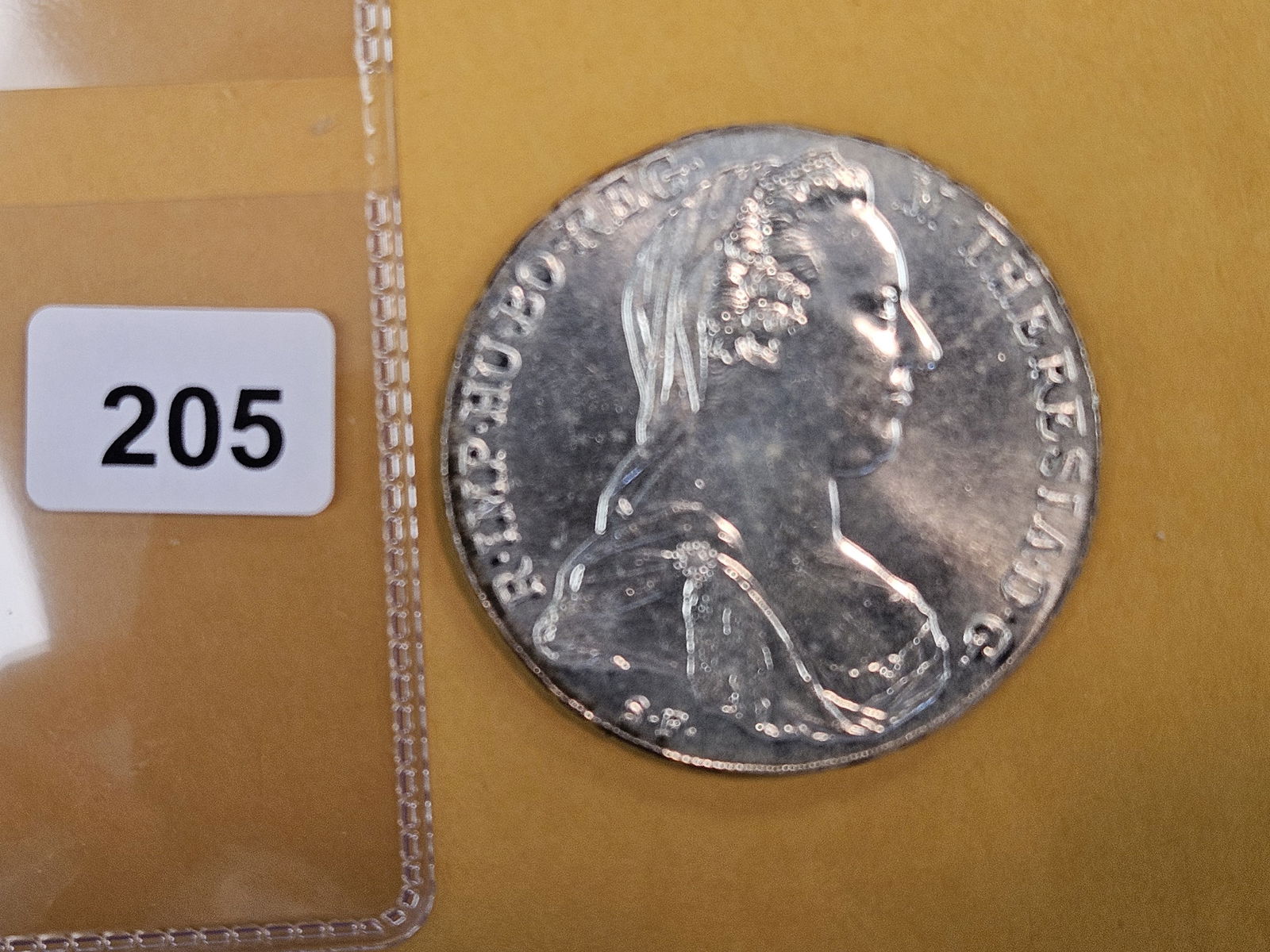GEM 1780 Maria Theresa silver Thaler: Restrike 