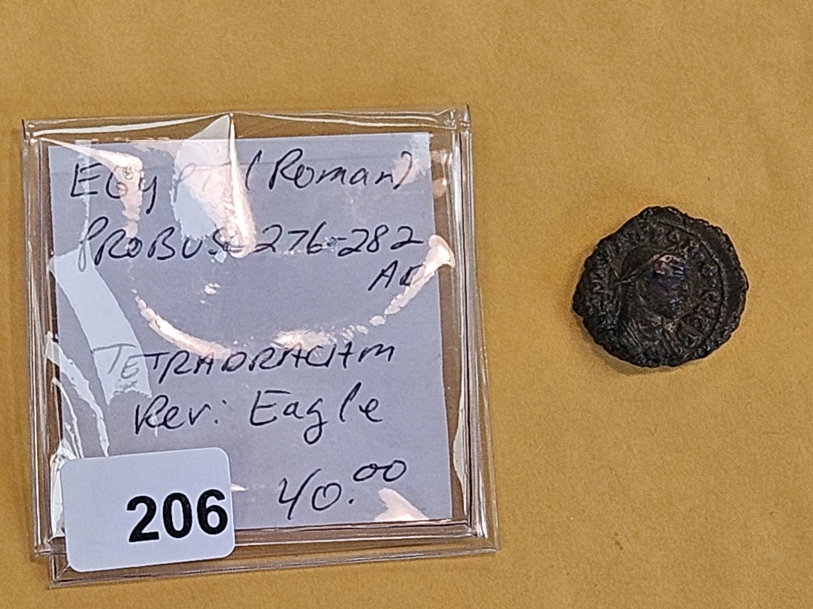 ANCIENT! Egypt Probus 276 - 282 AD - 2