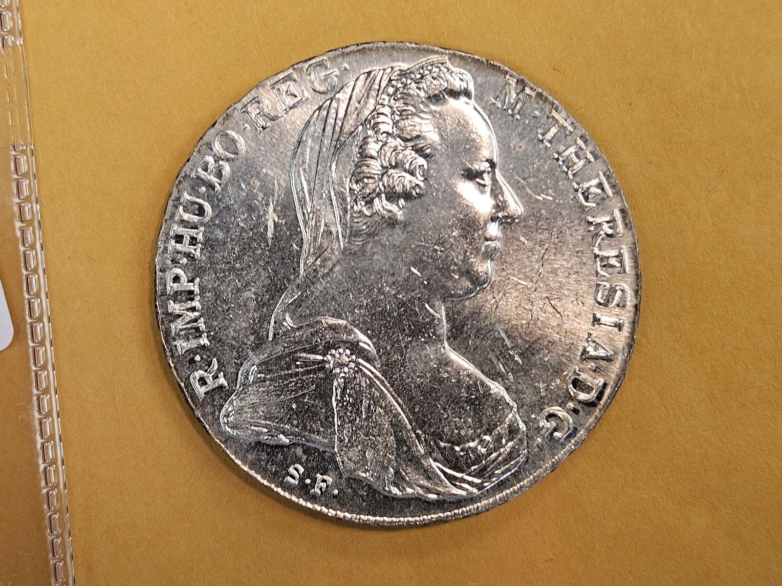 GEM 1780 Maria Theresa silver Thaler: Restrike 