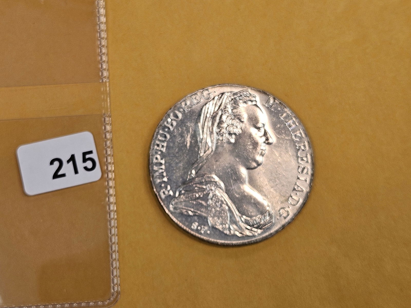 GEM 1780 Maria Theresa silver Thaler - 2