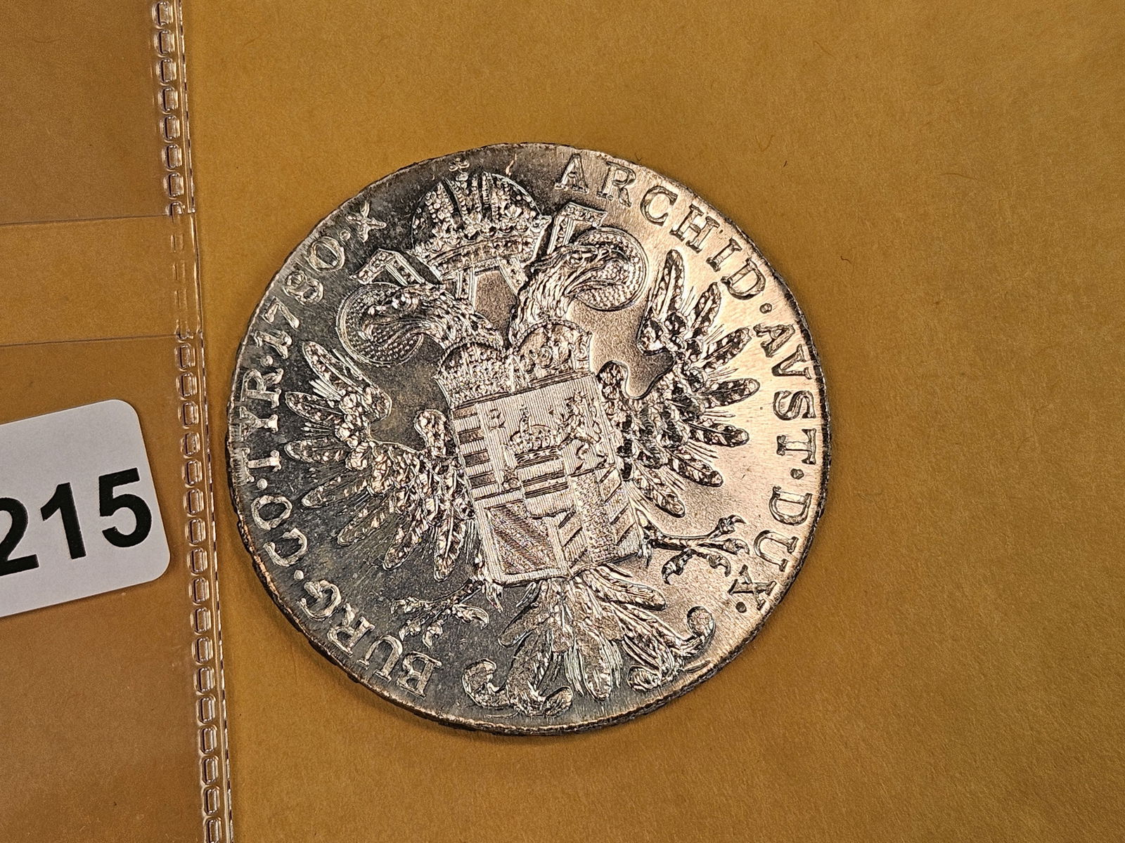 GEM 1780 Maria Theresa silver Thaler - 3