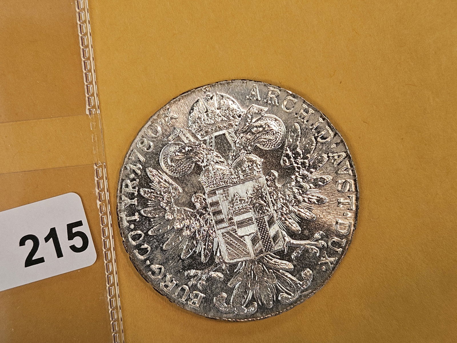 GEM 1780 Maria Theresa silver Thaler - 4