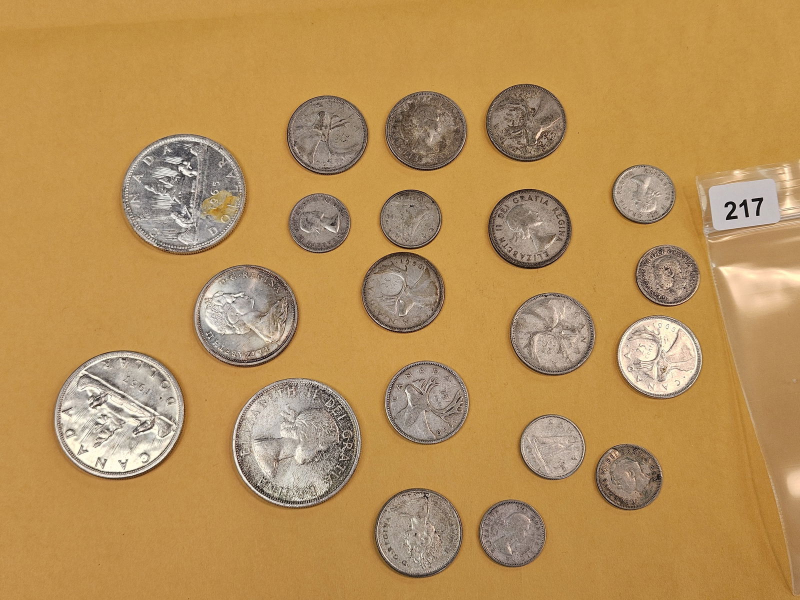 Twenty more, mixed, Silver, Canadian coins - 2