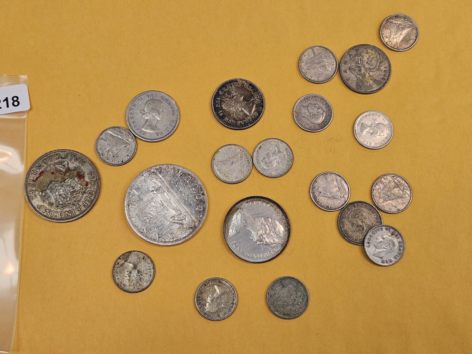 Twenty more, mixed, Silver, Canadian coins - 2