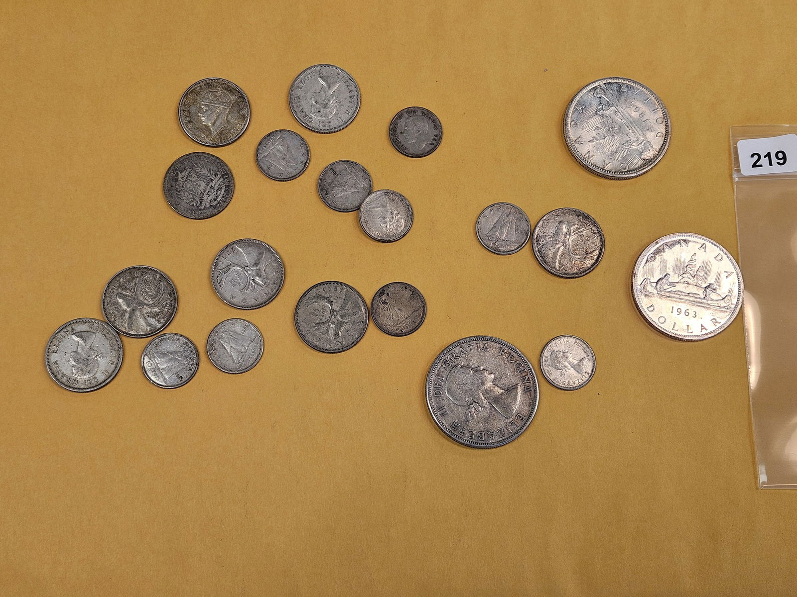 Twenty more, mixed, Silver, Canadian coins - 2