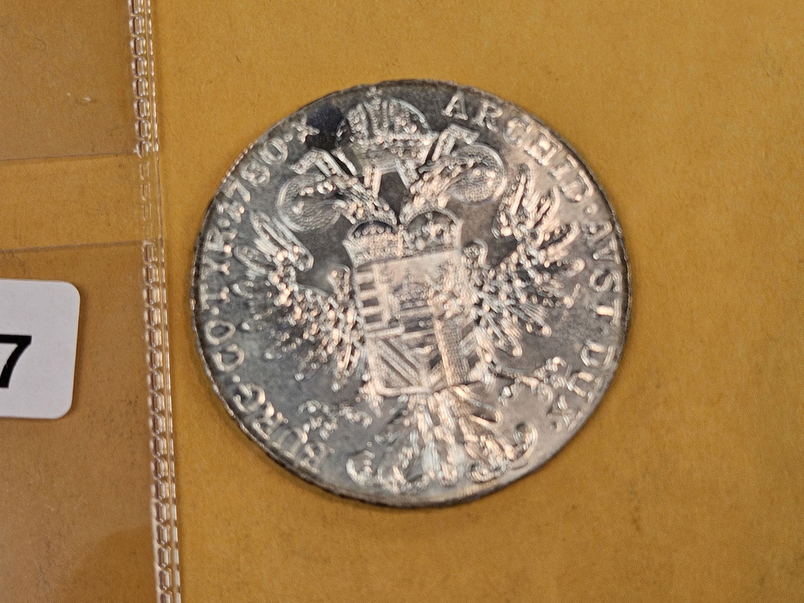 GEM 1780 Maria Theresa silver Thaler - 3