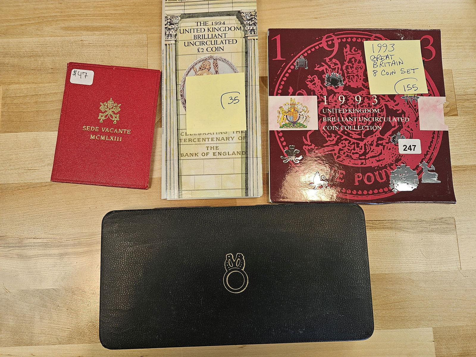 Four more mixed World Coin sets: In OGP 