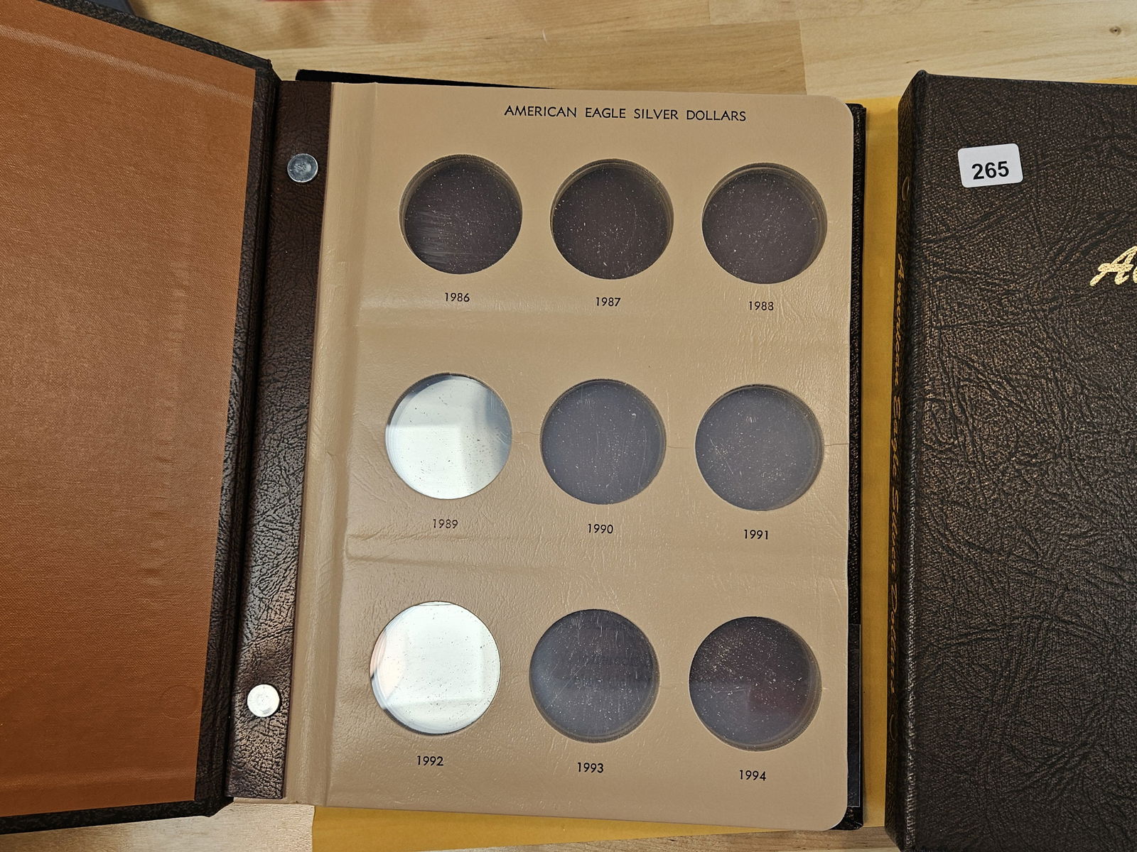 Two Empty, lightly-used, Dansco Albums - 2