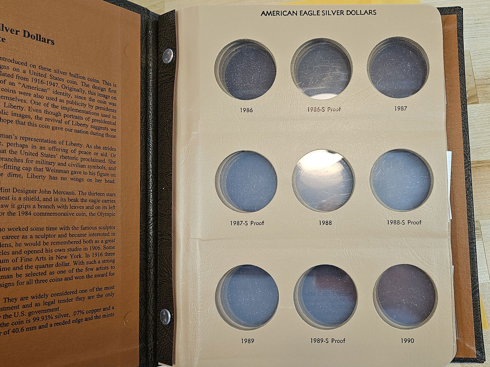 Two Empty, lightly-used, Dansco Albums - 3