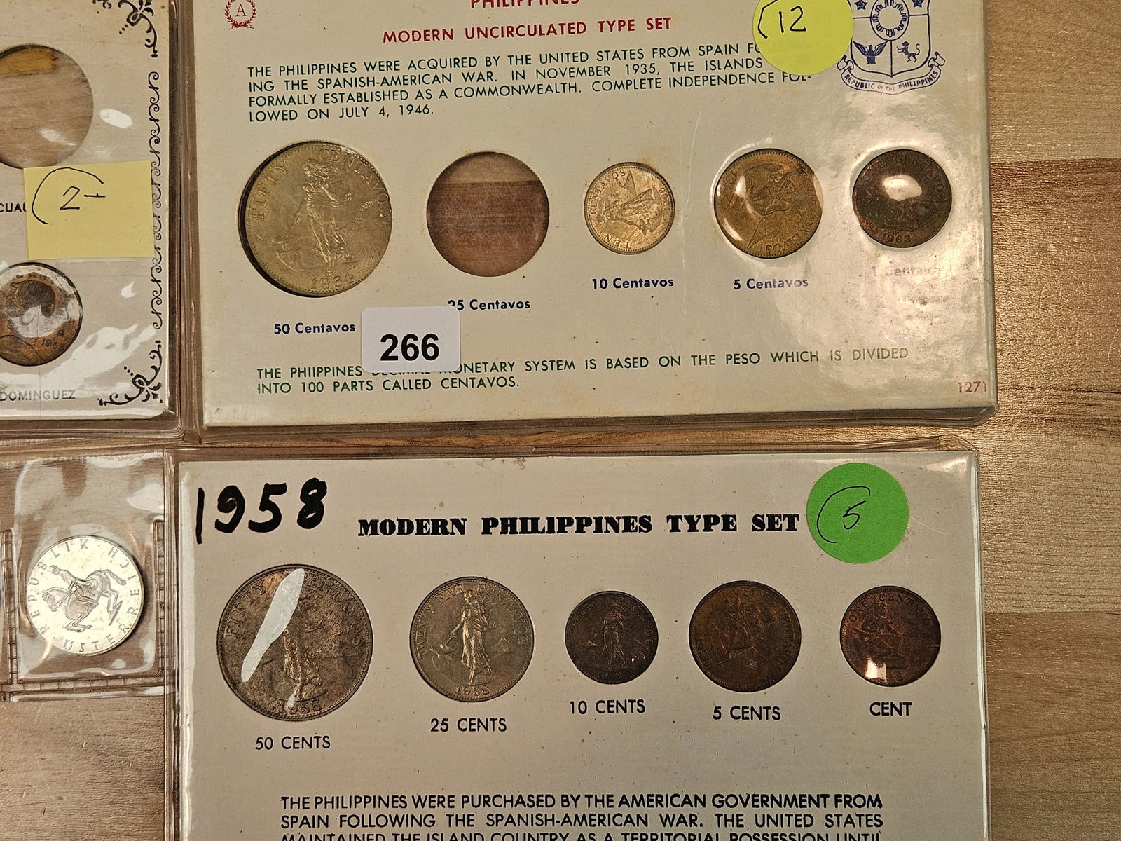 Five mixed World coin sets - 4