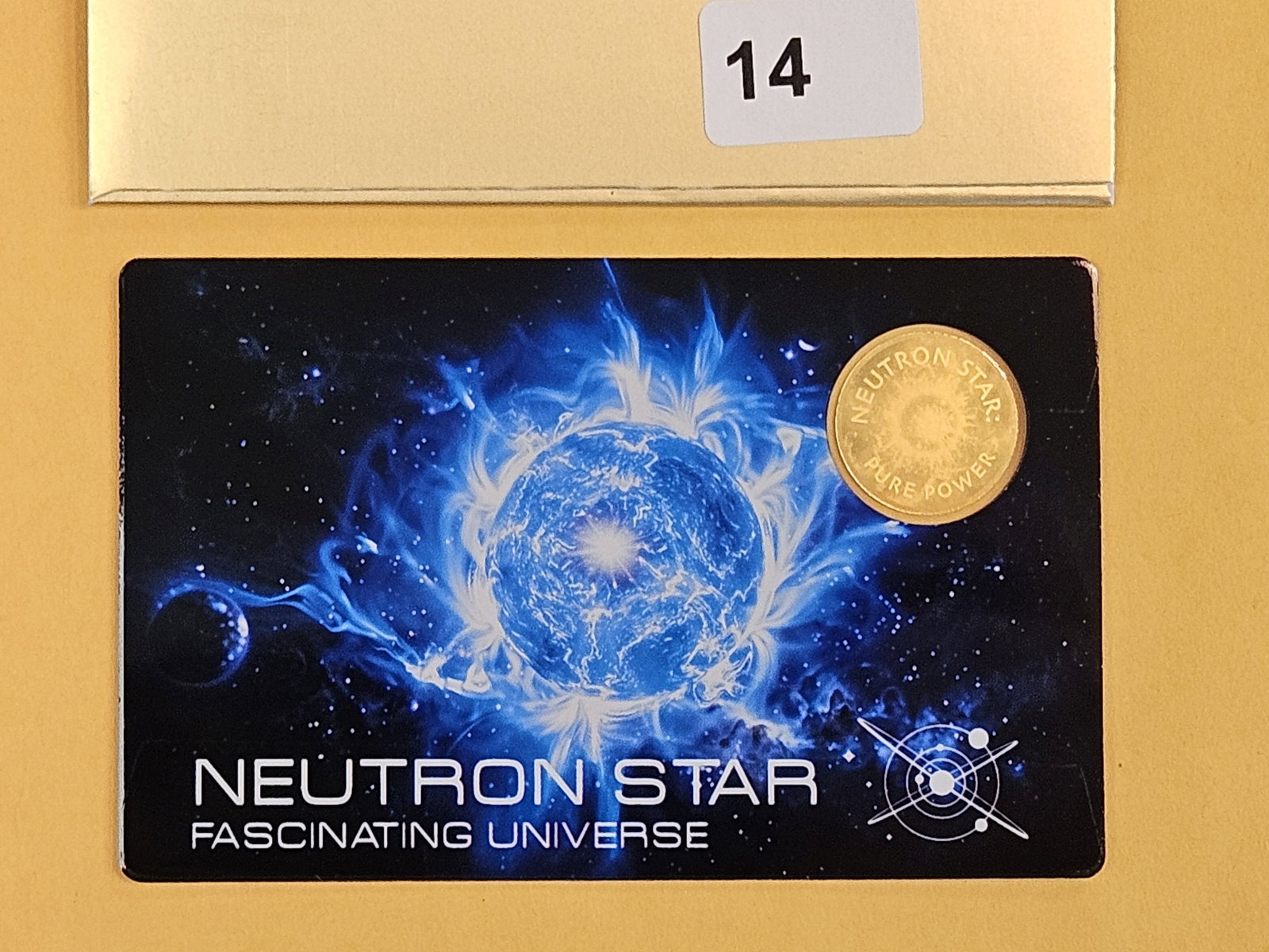 GOLD! GEM Republique Gabonaise GOLD 1000 Francs CFA: In original assay certification holder 