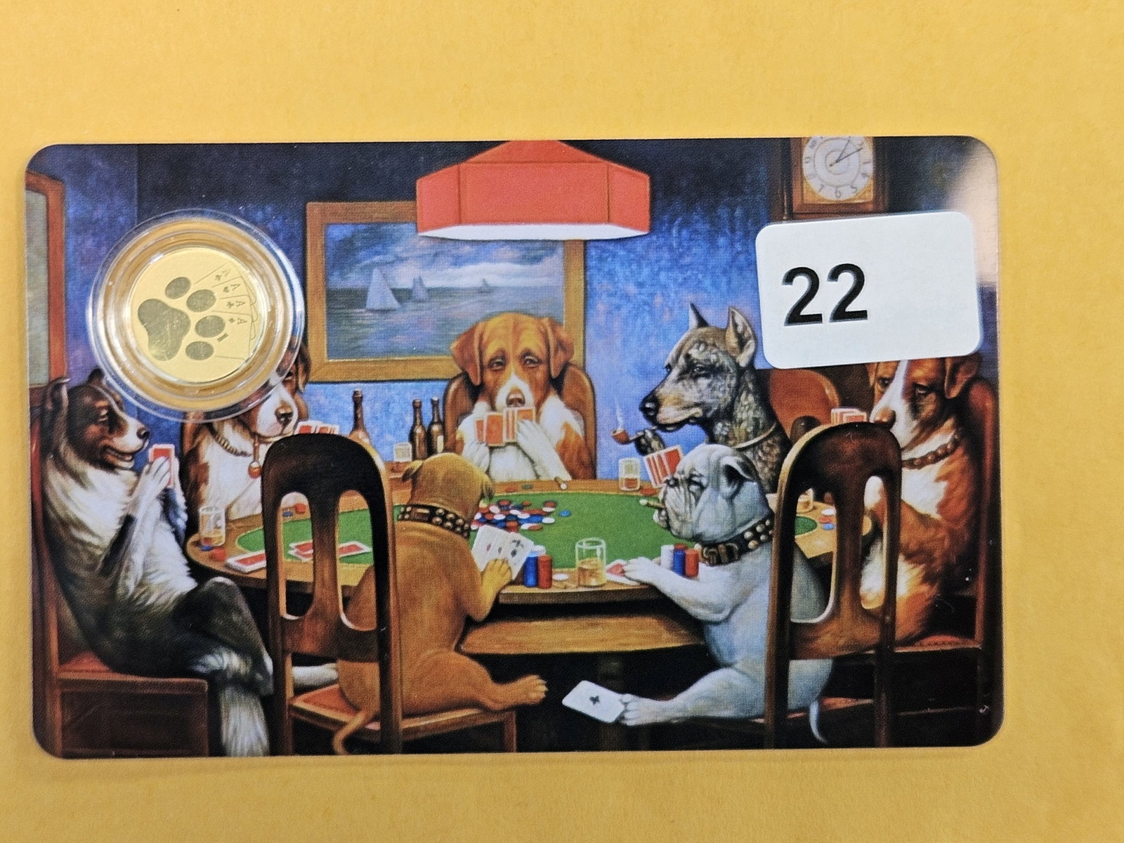 GOLD! GEM 2026 Republic of Liberia GOLD 12 Dollars: In original assay certification holder 