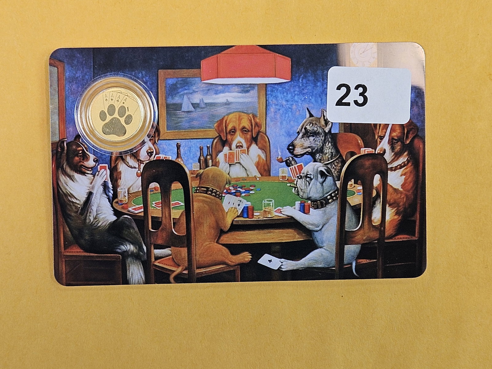 GOLD! GEM 2026 Republic of Liberia GOLD 12 Dollars: In original assay certification holder 