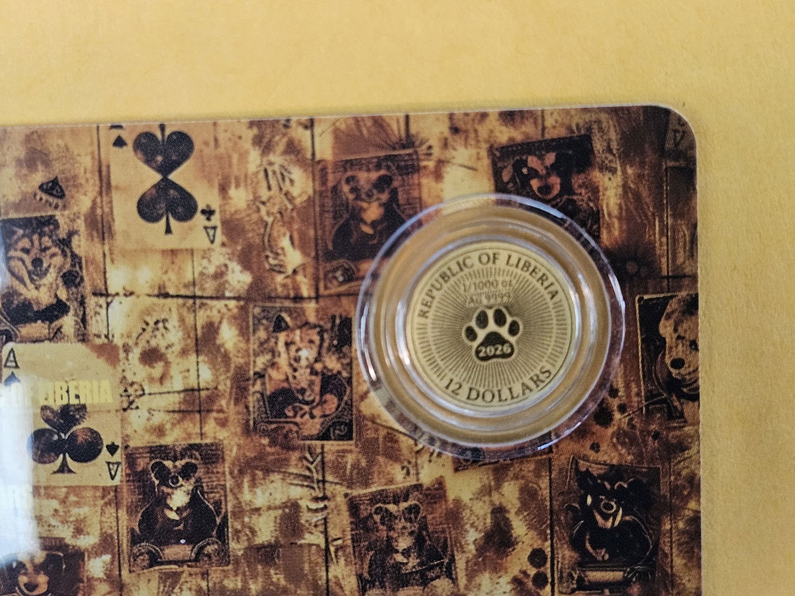 GOLD! GEM 2026 Republic of Liberia GOLD 12 Dollars - 4