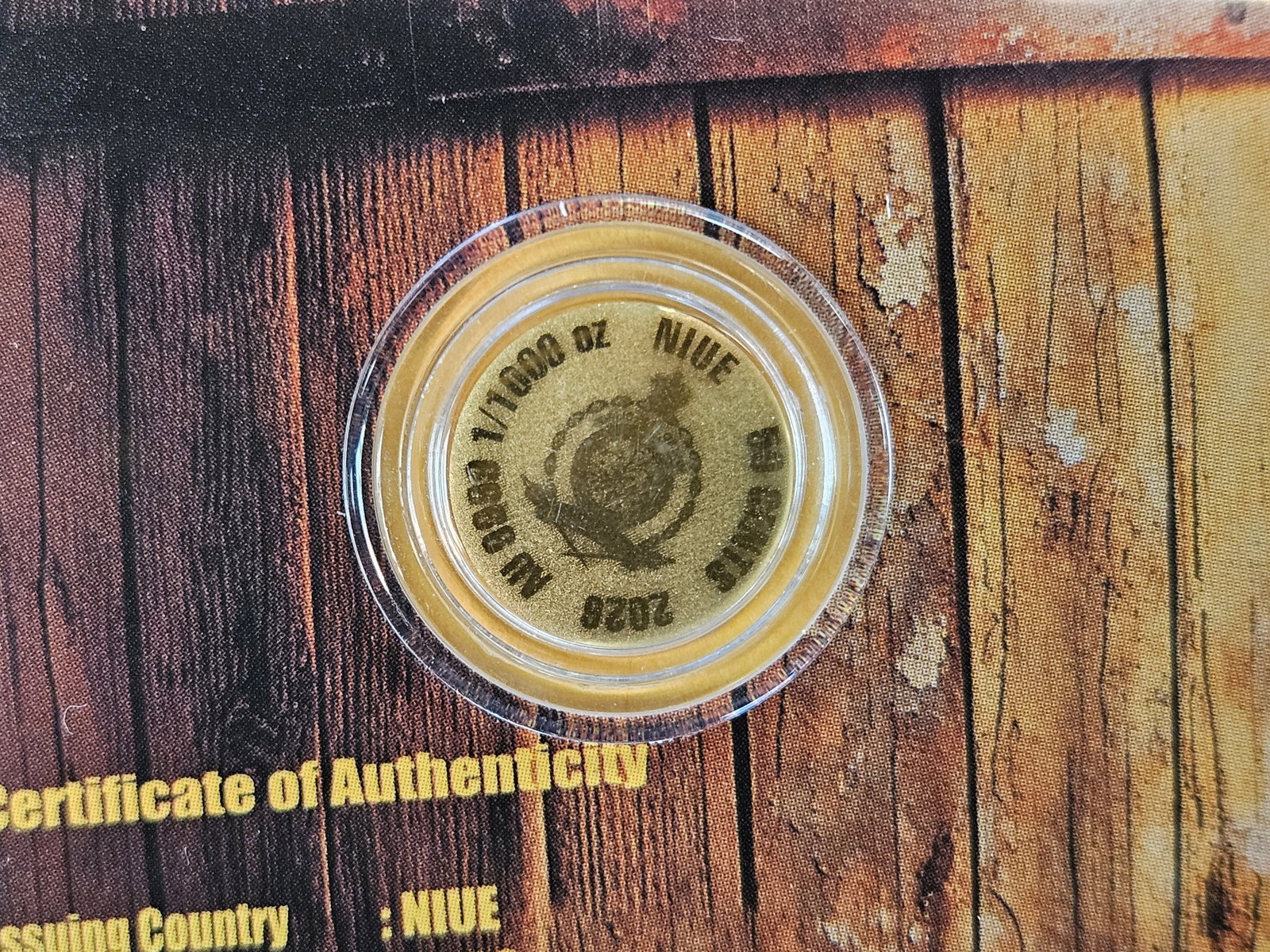 GOLD! GEM 2026 NIUE Gold Fifty Cents - 2