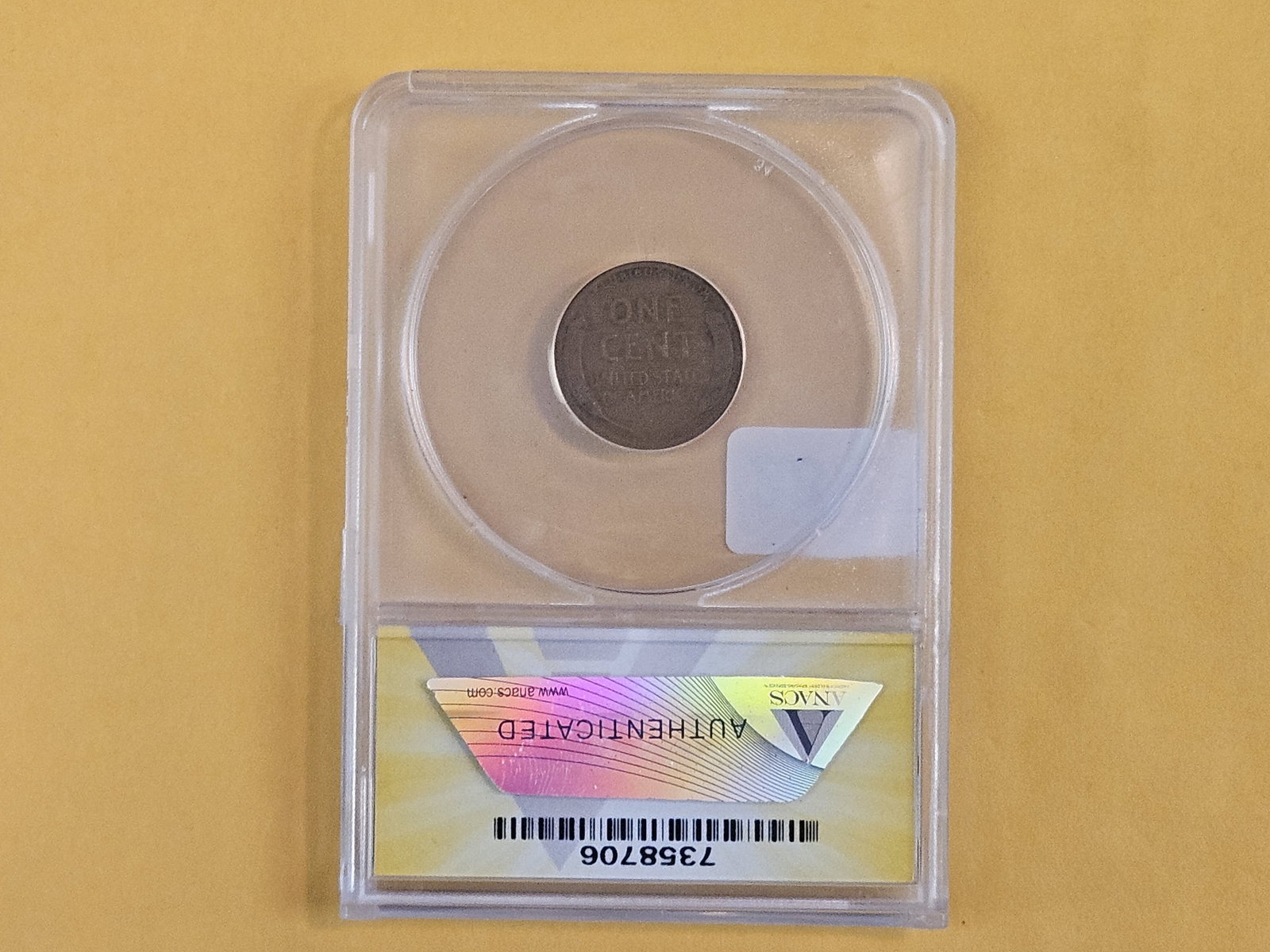 * KEY DATE * ANACS 1914-D Wheat cent in Good 4 - 3