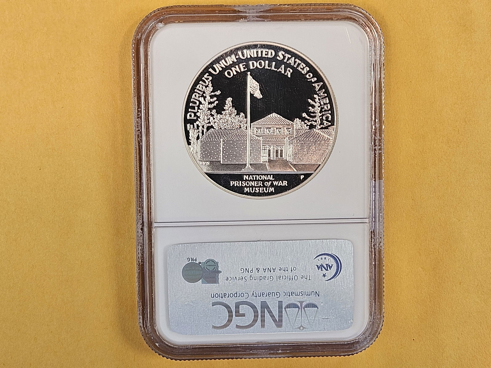 NGC 1994-P POW Commemorative silver Dollar in Proof 69 Ultra Cameo - 3
