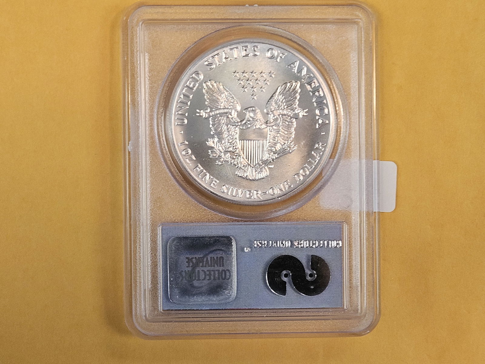 PCGS 1989 American Silver Eagle in GEM Uncirculated - 2