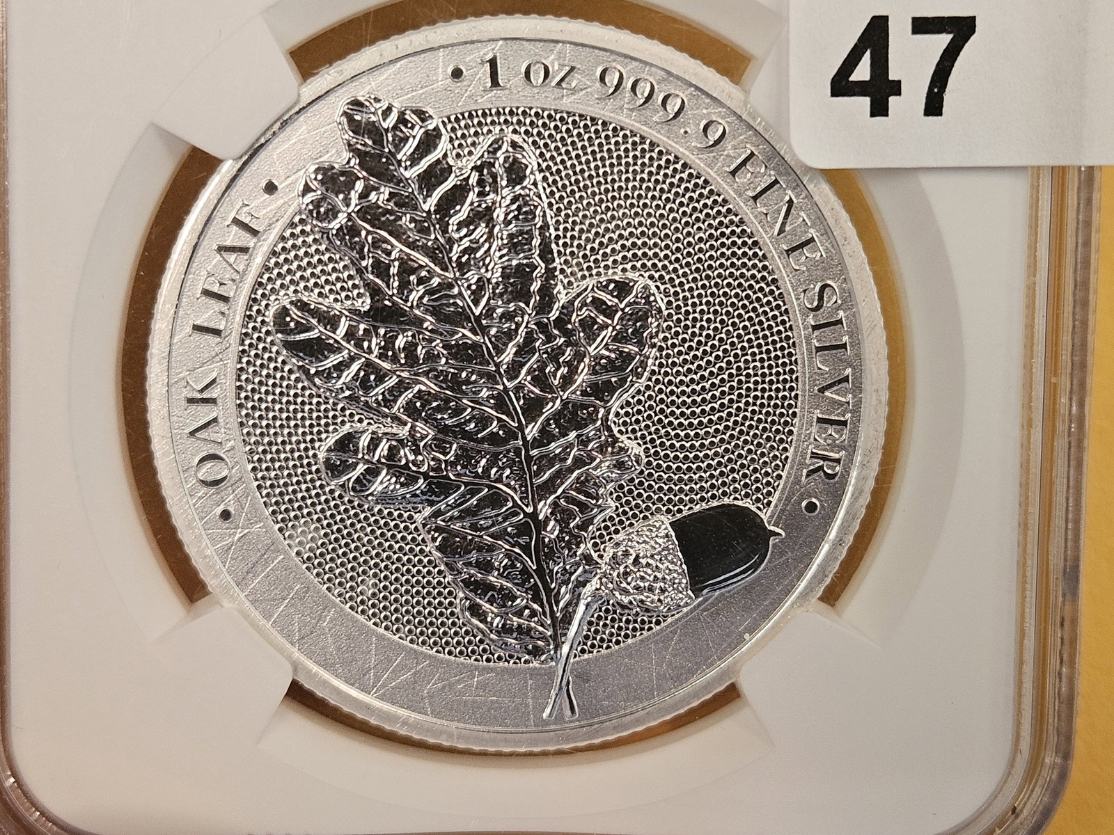 NGC 2019 One Ounce Silver Germany Silver 5 Mark - 3