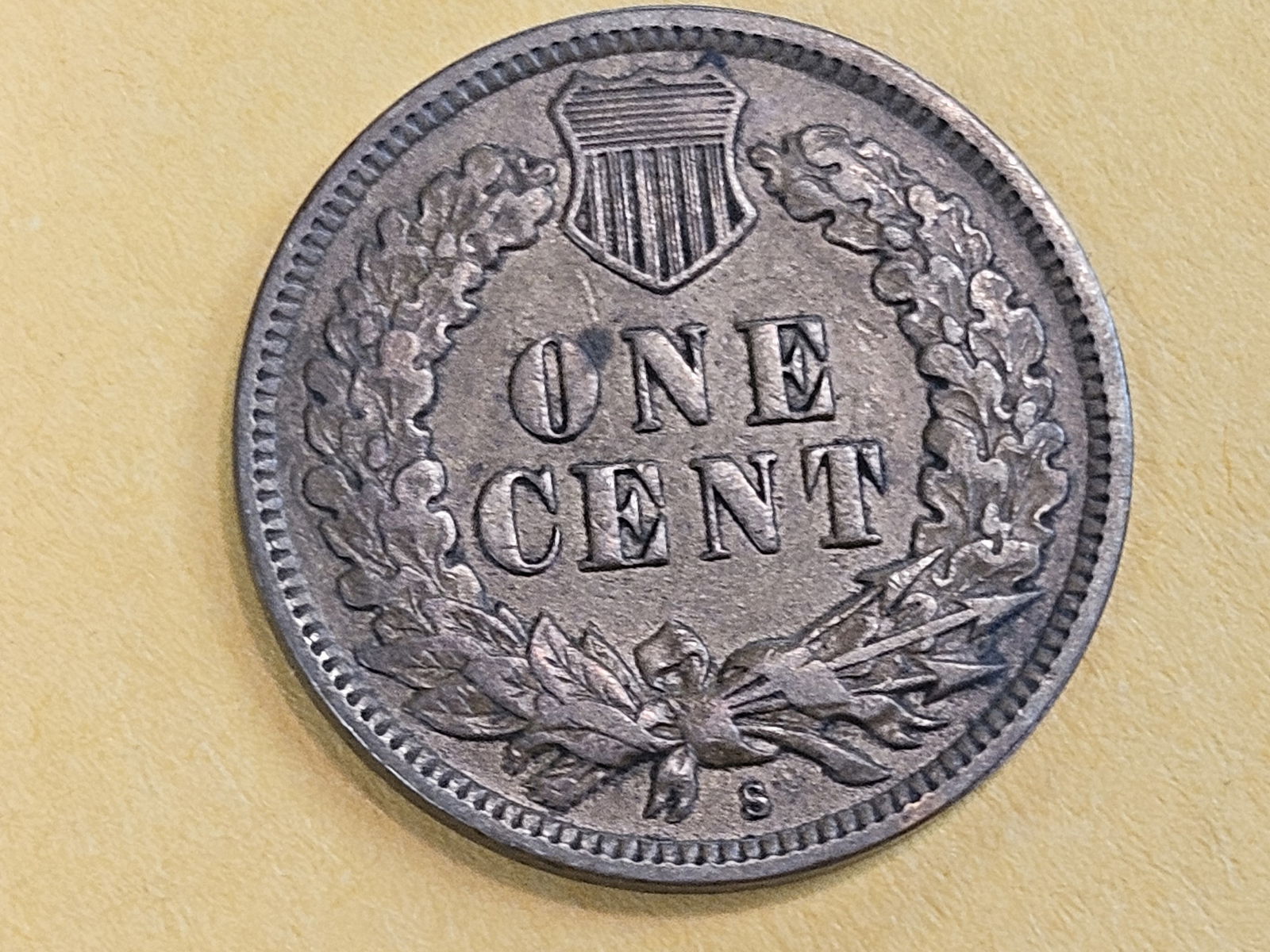 * Semi-key 1908-S Indian Cent in Extra Fine - 5