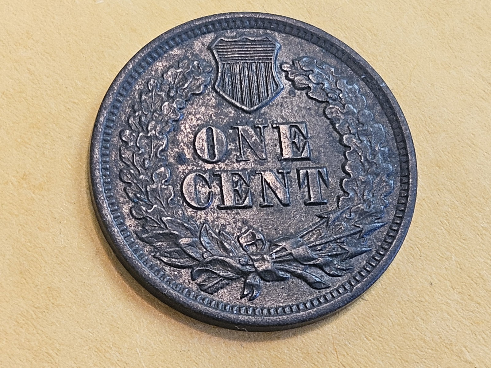 * Semi-Key 1867 Indian cent in Choice Uncirculated - 6