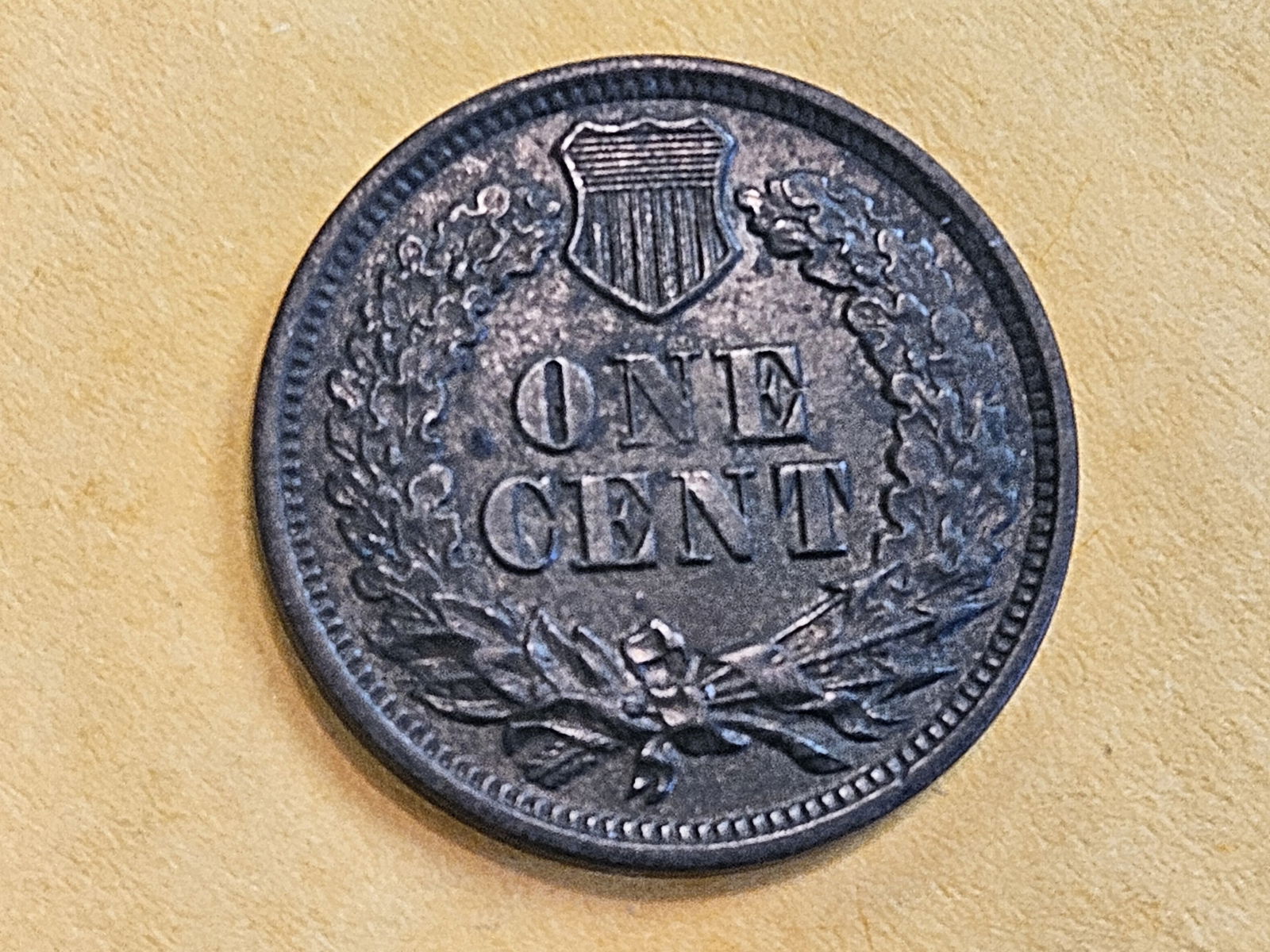 * Semi-Key 1867 Indian cent in Choice Uncirculated - 7