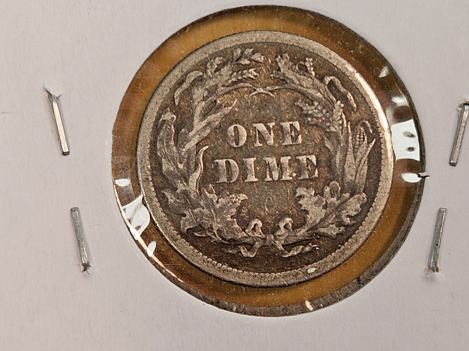 Three Seated Liberty silver dimes - 3