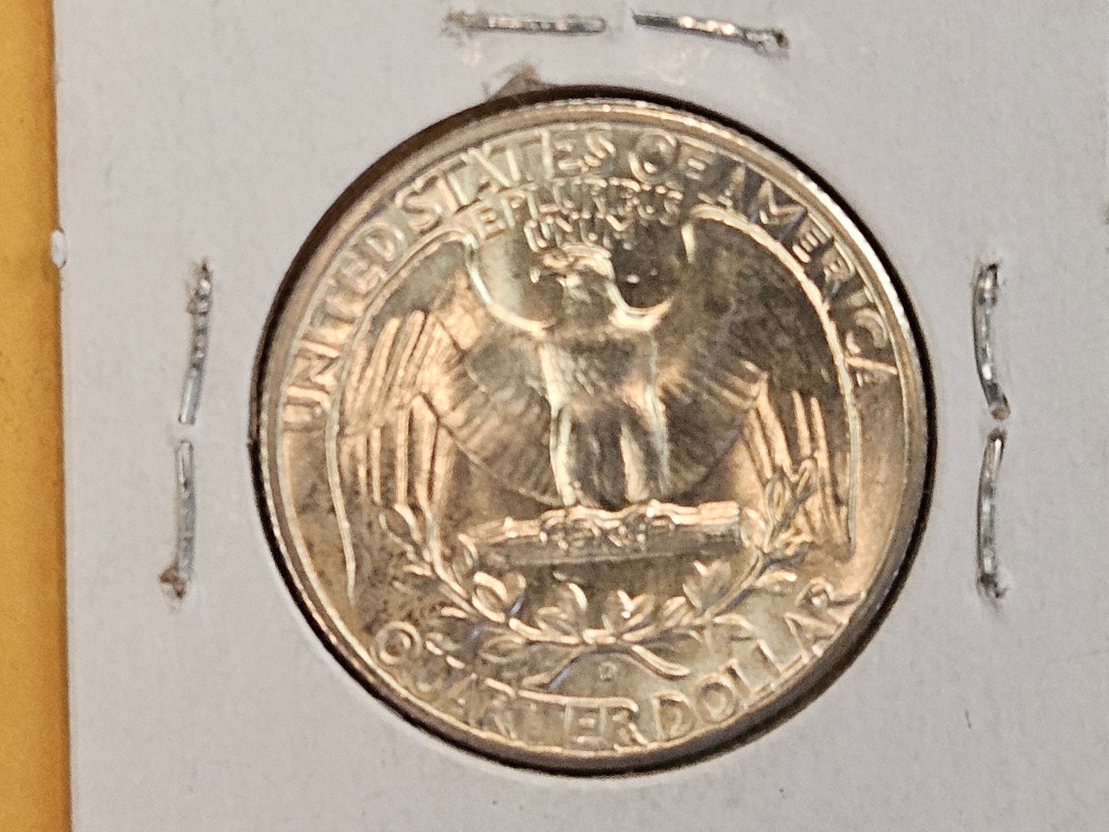 GEM Brilliant Uncirculated 1941-D silver Washington Quarter - 5