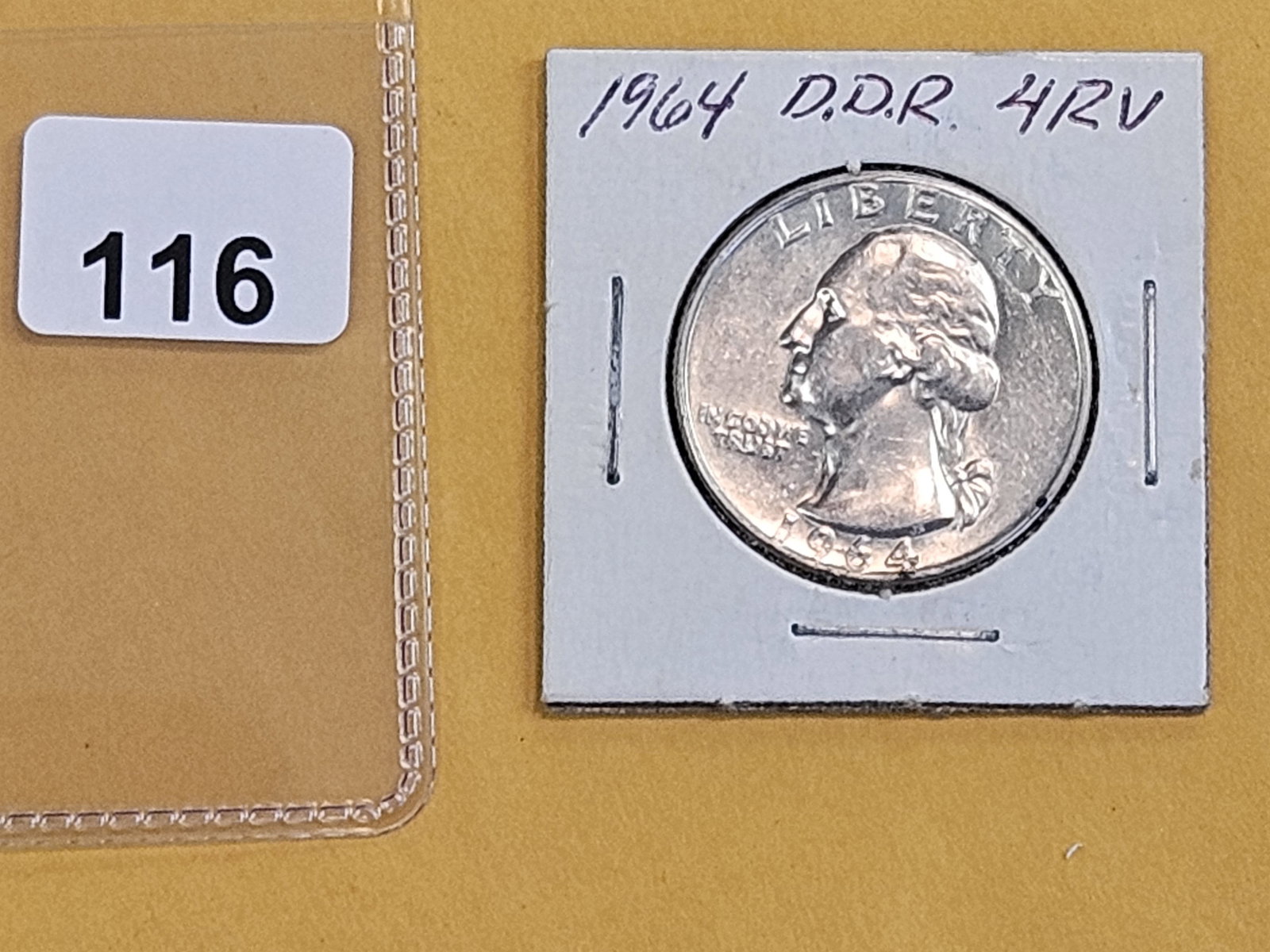 Variety! Choice Brilliant Uncirculated 1964 Washington Quarter - 2
